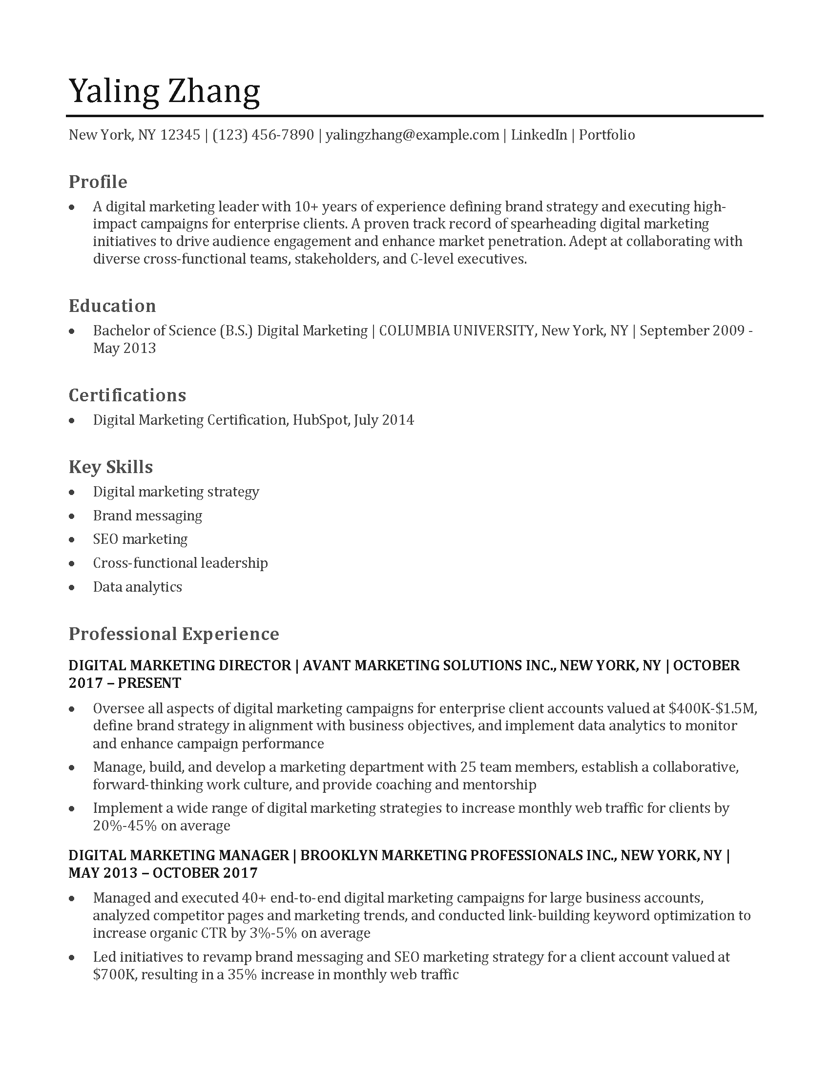 Professional Resume Templates and Examples for 2024 ResumeTemplates com Professional Resume Templates and Examples for 2024 ResumeTemplates com
