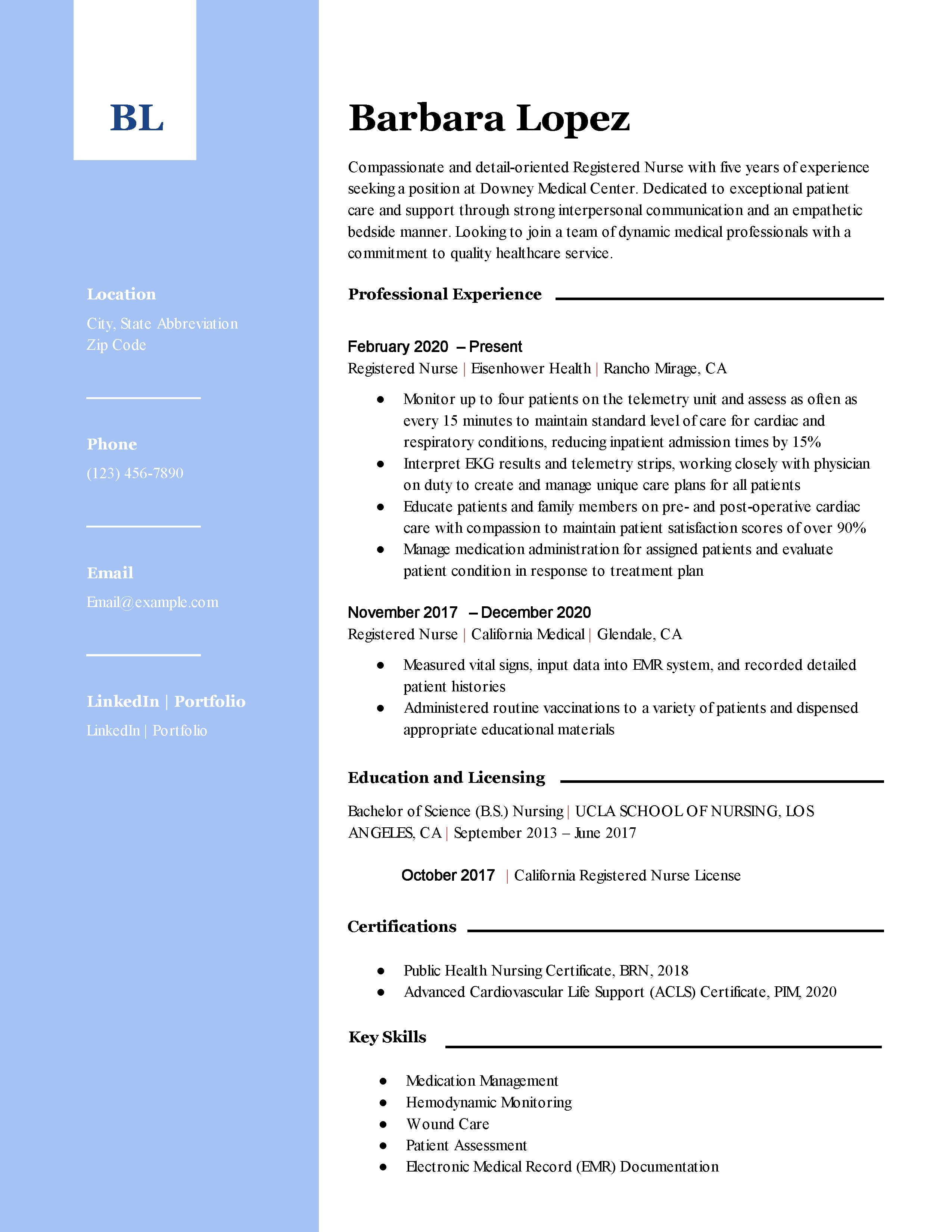 Professional Resume Templates and - Professional Resume Example Banner Image
