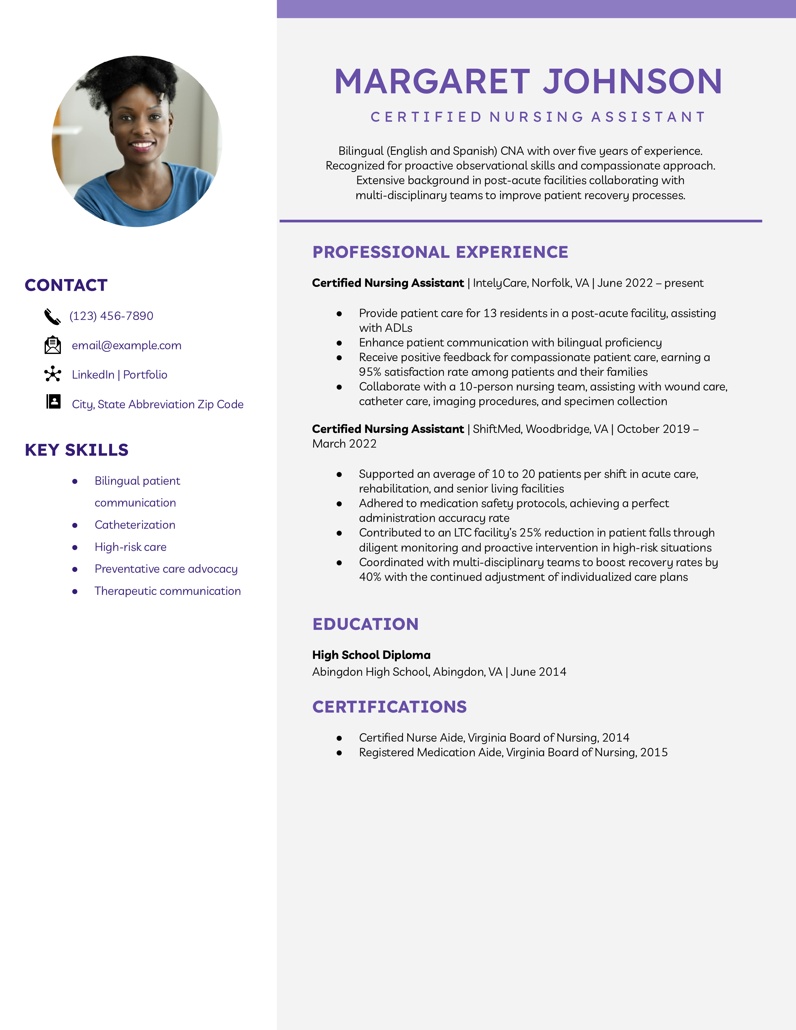 Certified Nursing Assistant_Mid-career