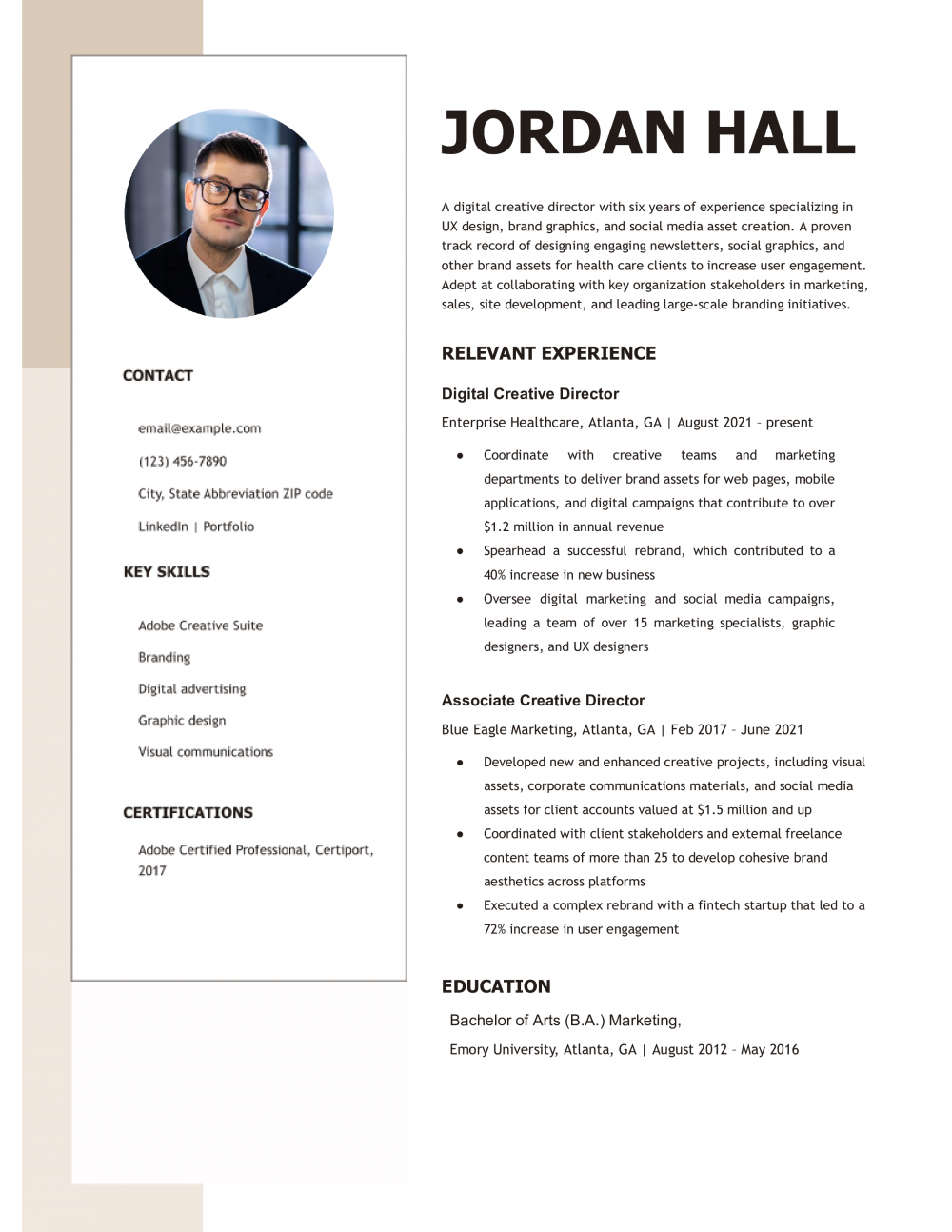 Creative Resume Templates and Examples