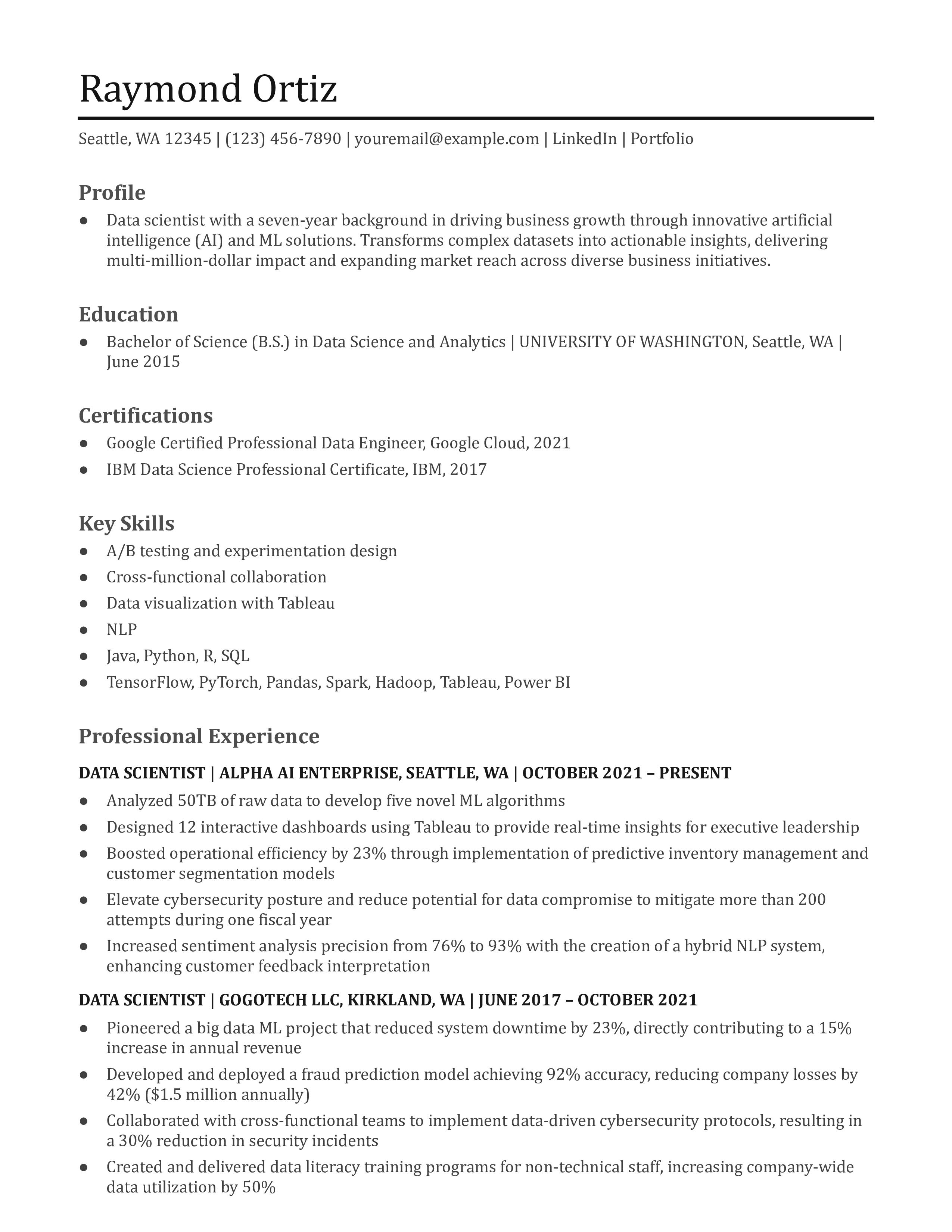 Data Scientist_Mid-career