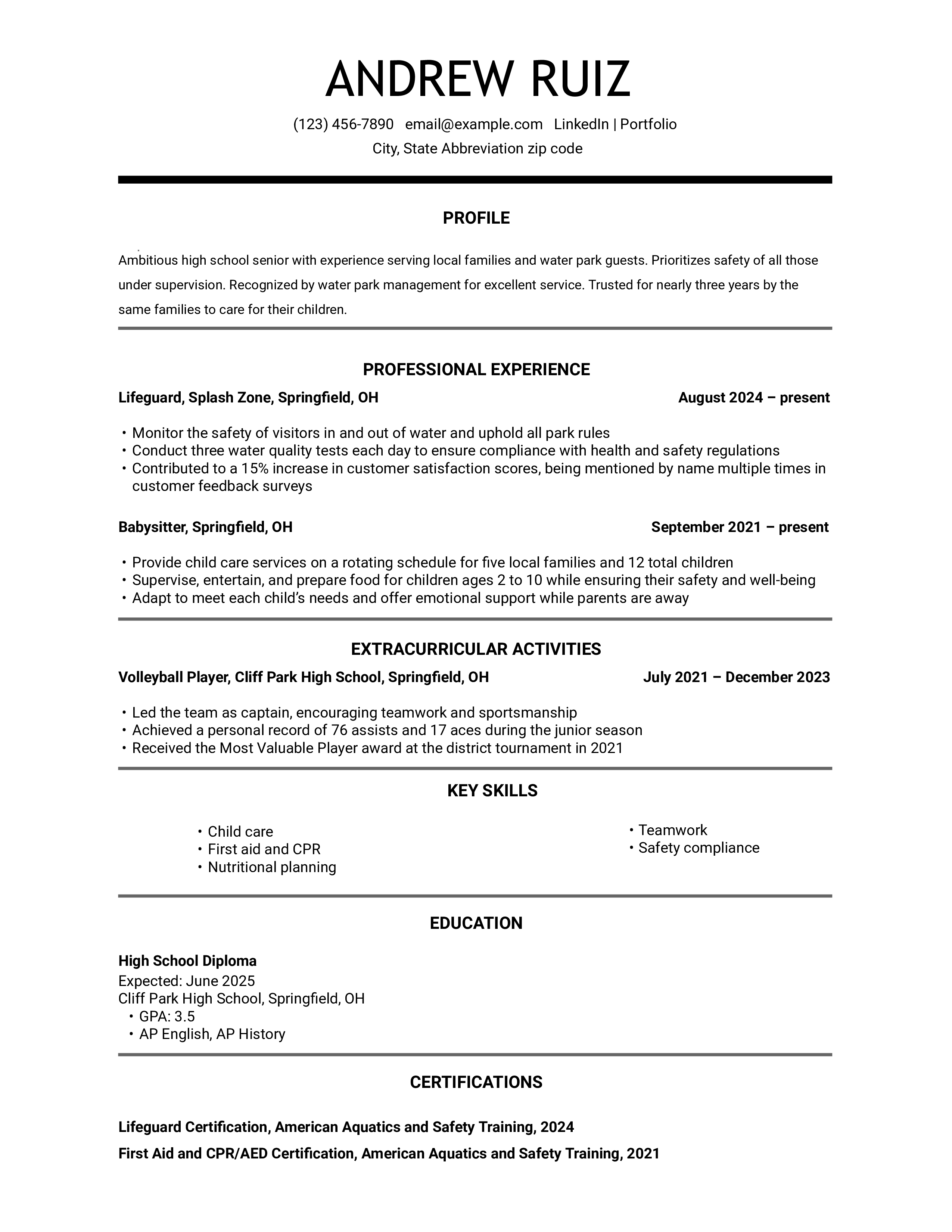 High School_Professional