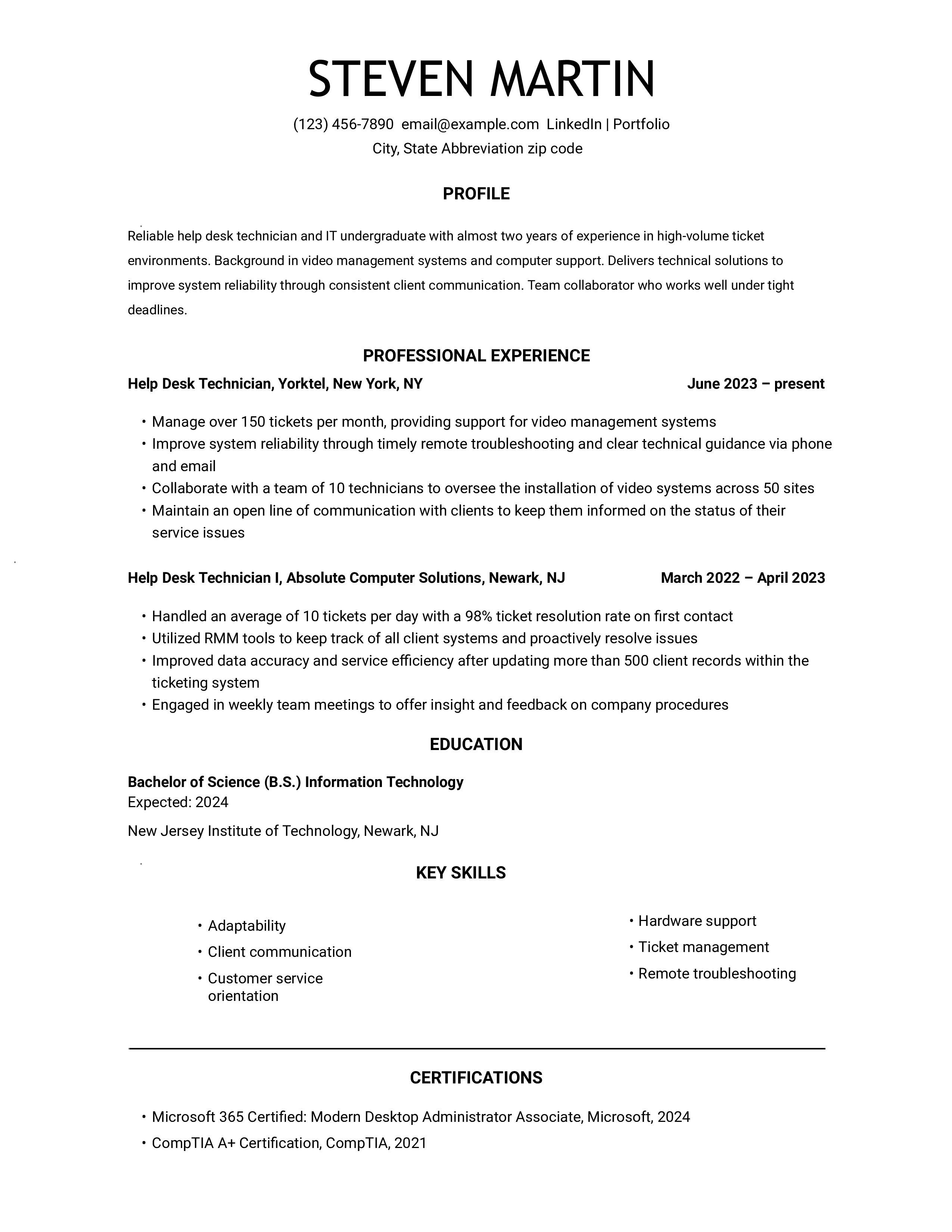 Information Technology (IT)_Entry-level