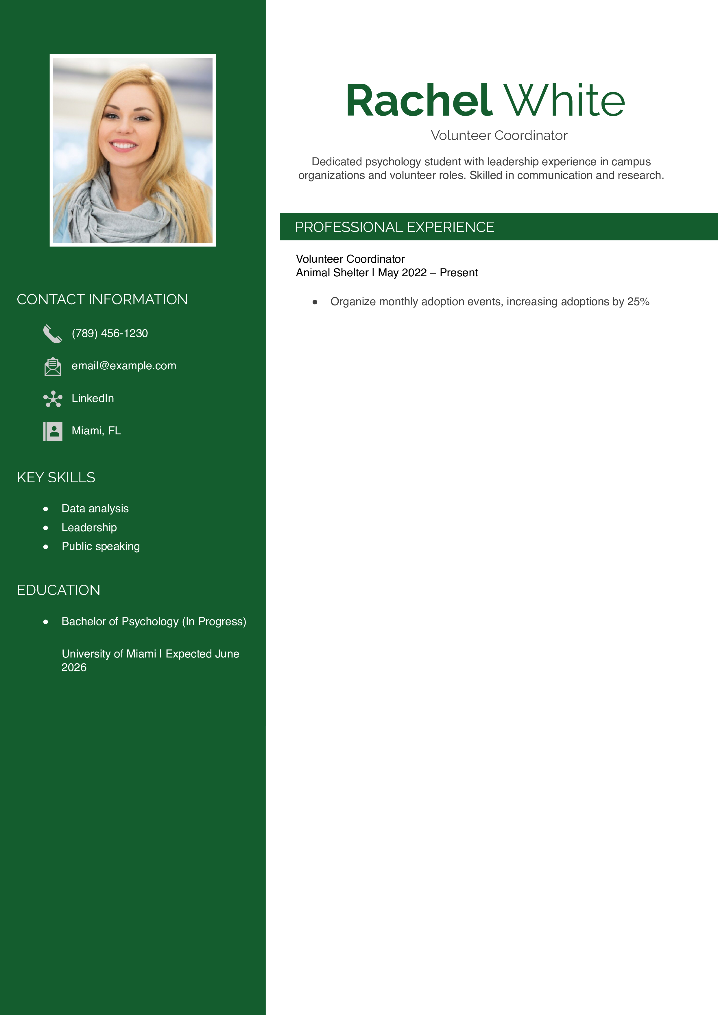 College Resume Examples and Templates - Resume Example For College Students With No Work Experience.pdf 