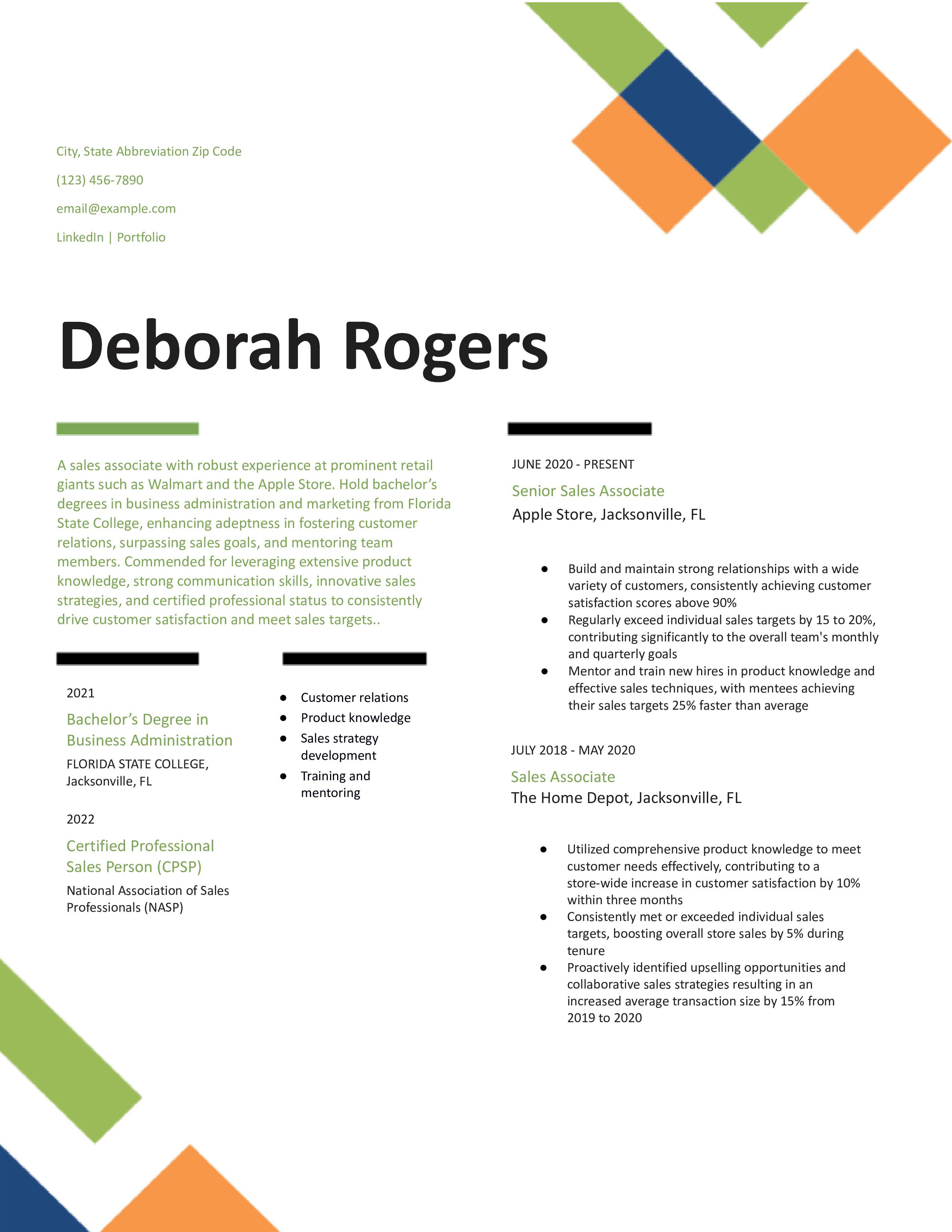 Sales Associate_Mid-career