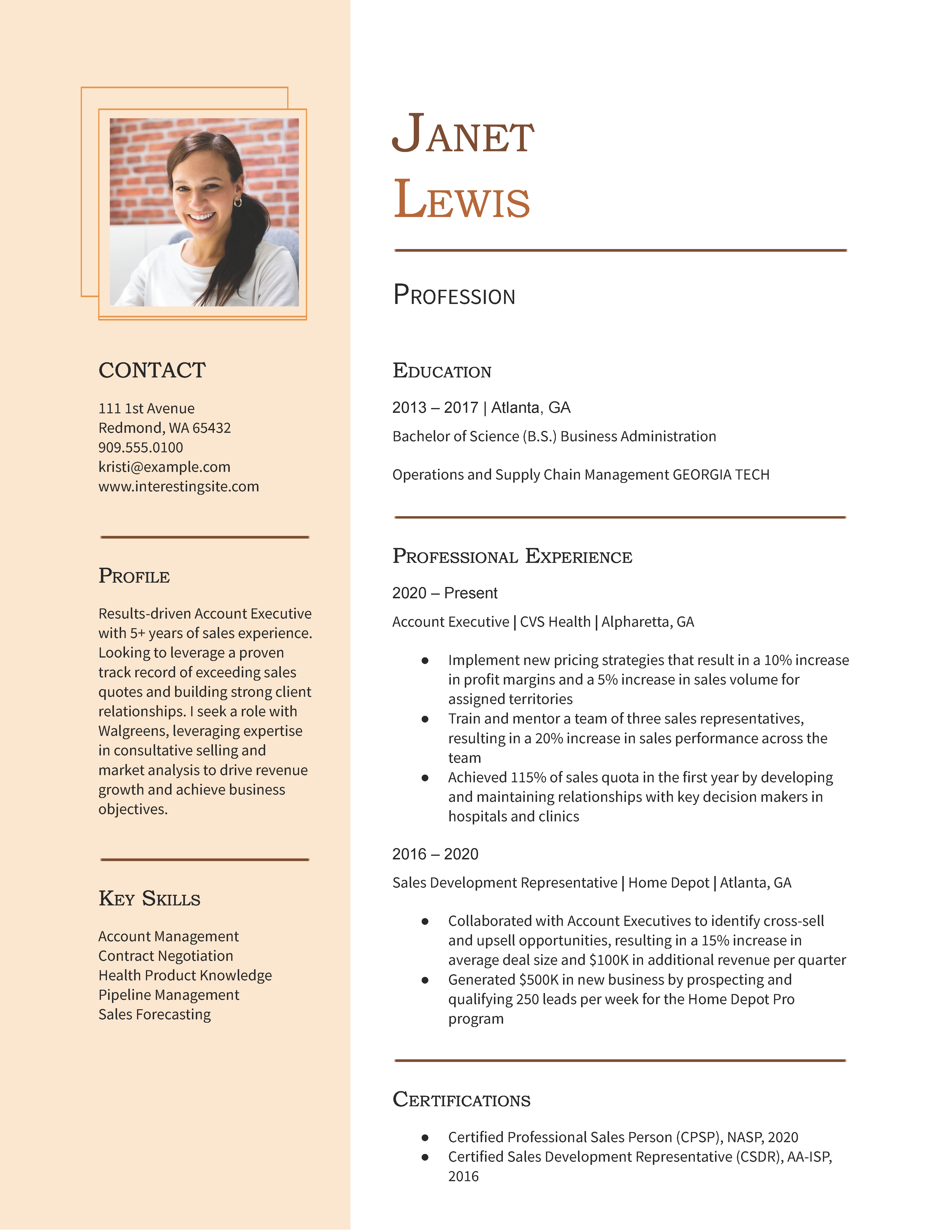 Marketing Resume Templates and - Sales Resume Templates And Examples Image 