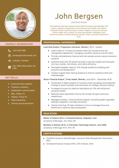 20 Best Data Analyst Resume Examples and Templates for 2025