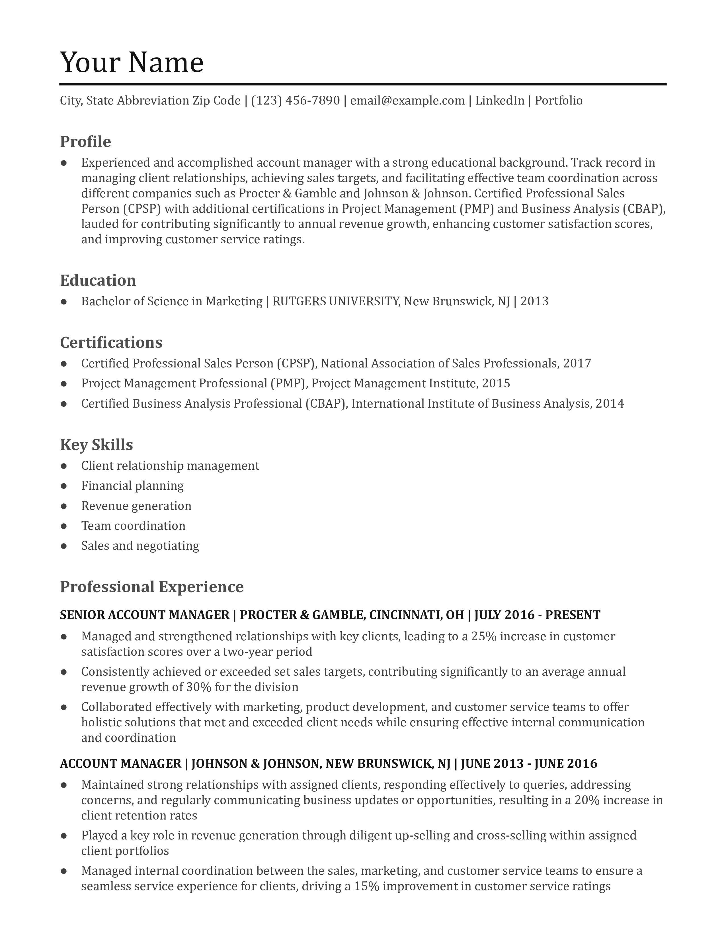 Account Manager_Mid-career