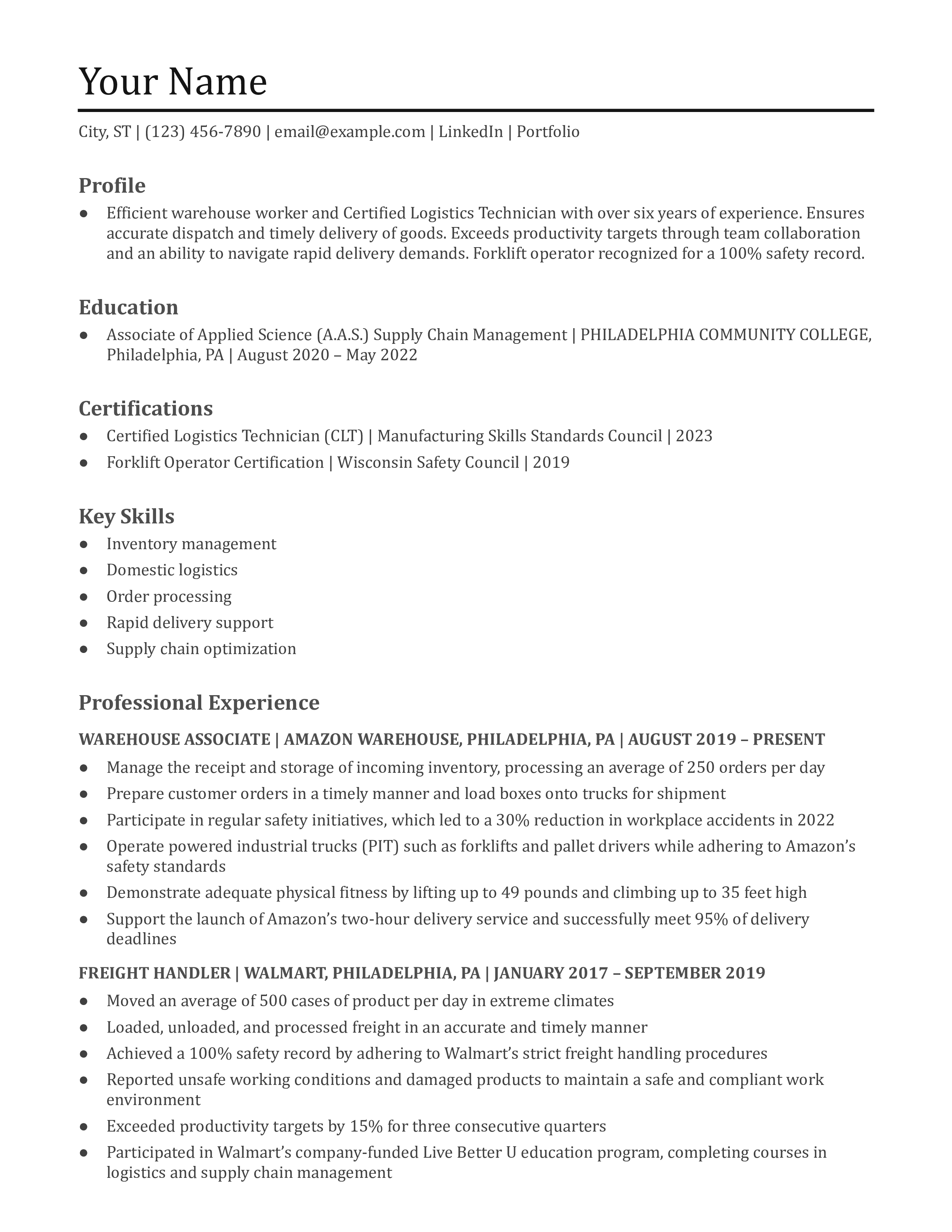 Warehouse Worker_Mid-career