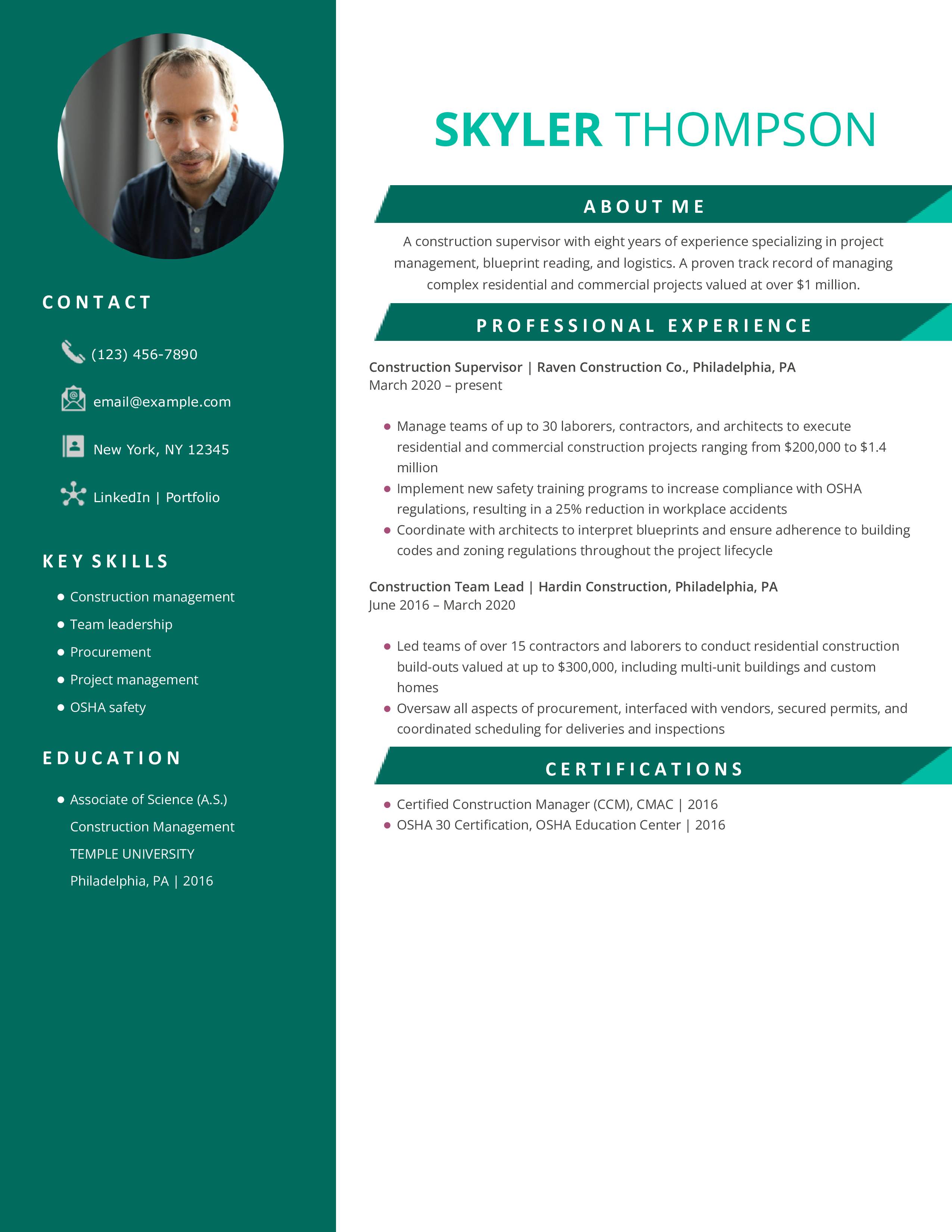 Restaurant Manager Resume Examples and Templates
