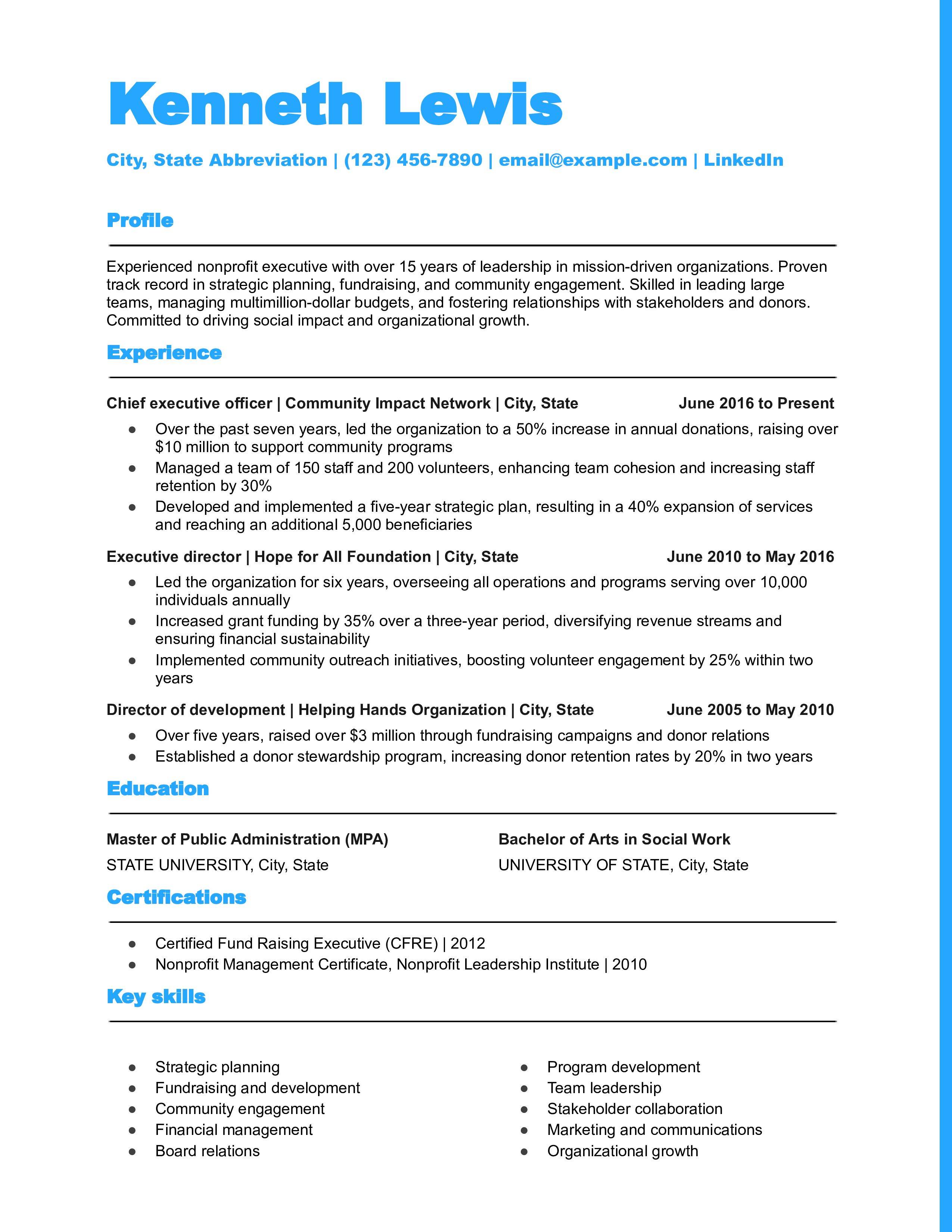 Chief Executive Officer Resume - Nonprofit CEO Resume Example.pdf 