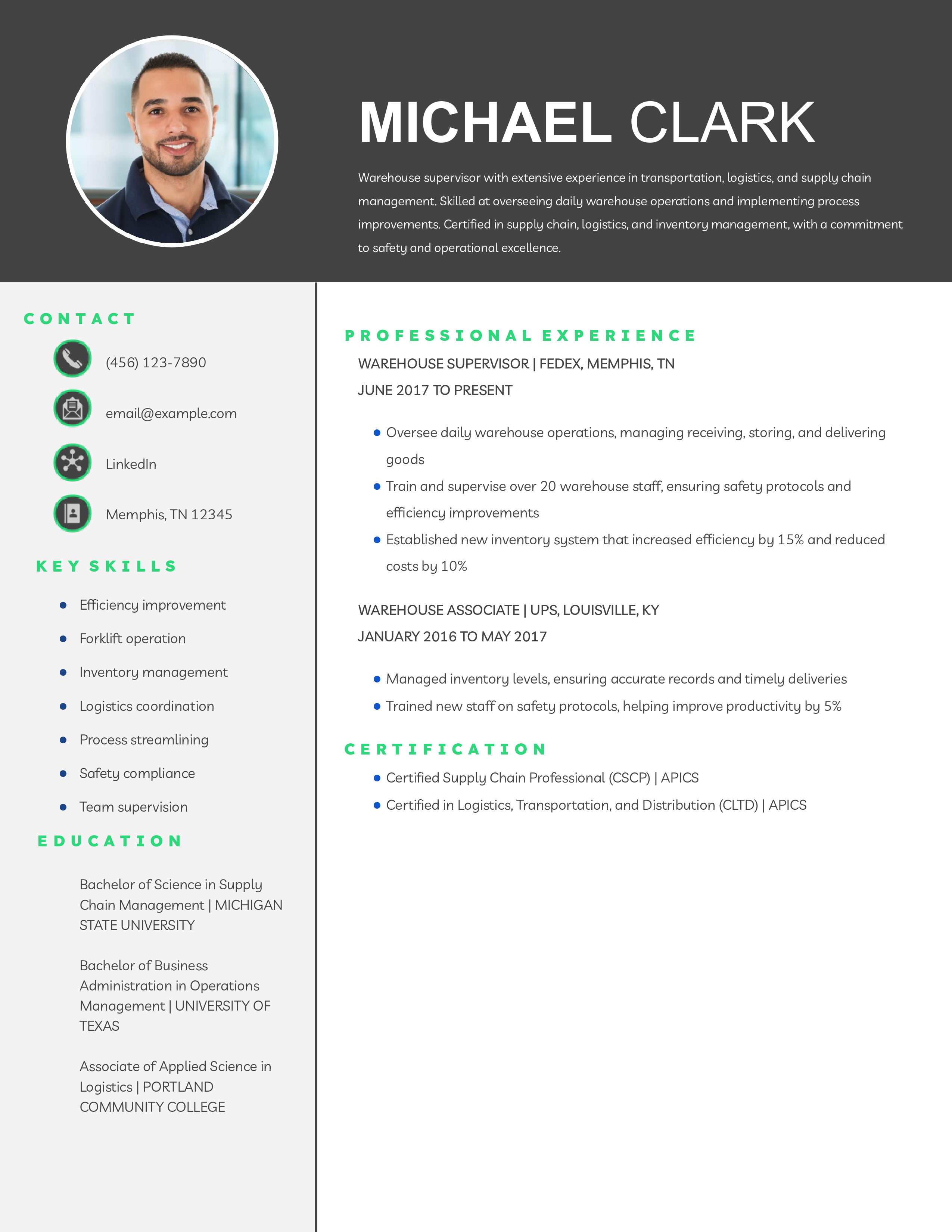 Supervisor Resume Examples and Templates for 2024