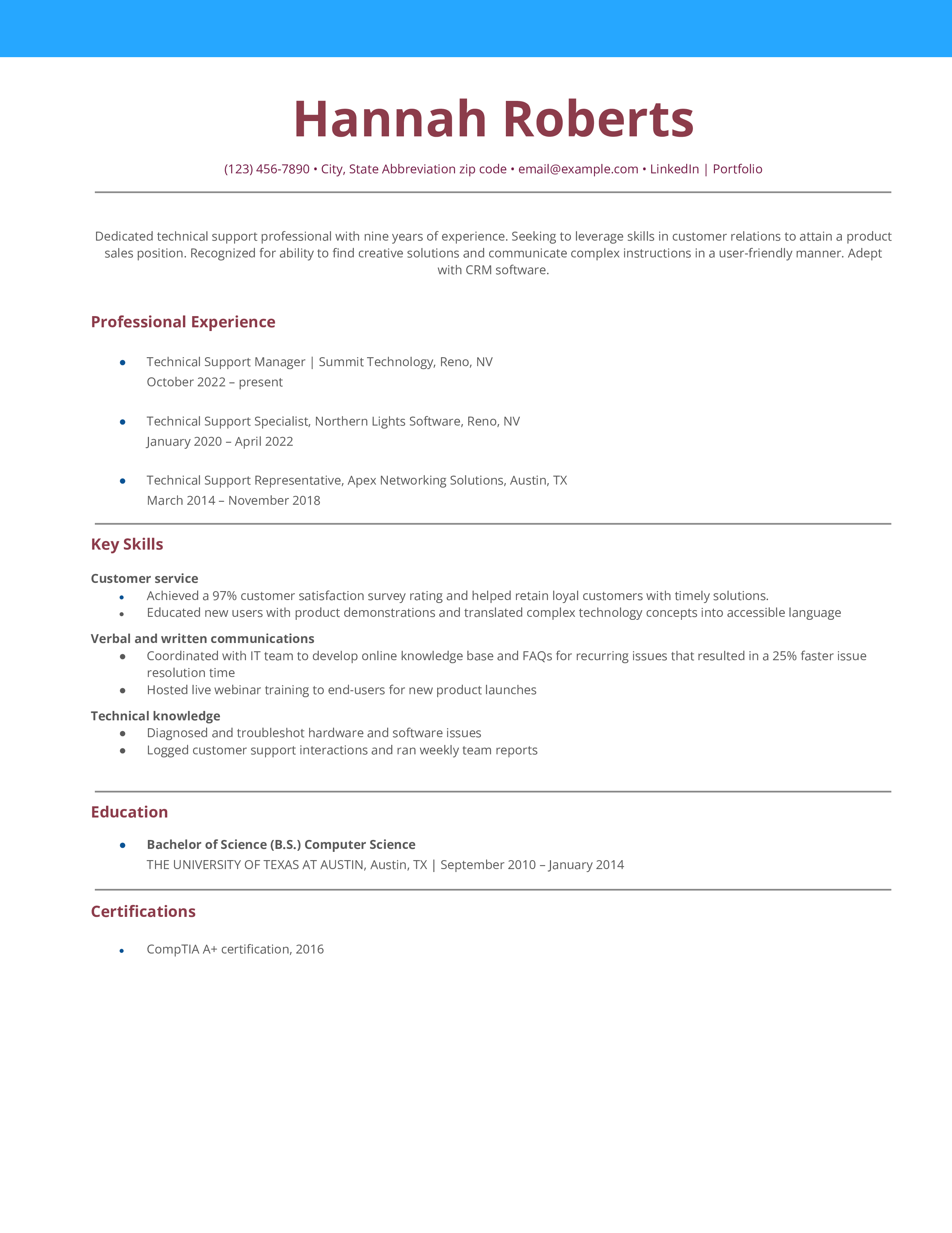 Skills-Based Resume Templates and Examples for 2025