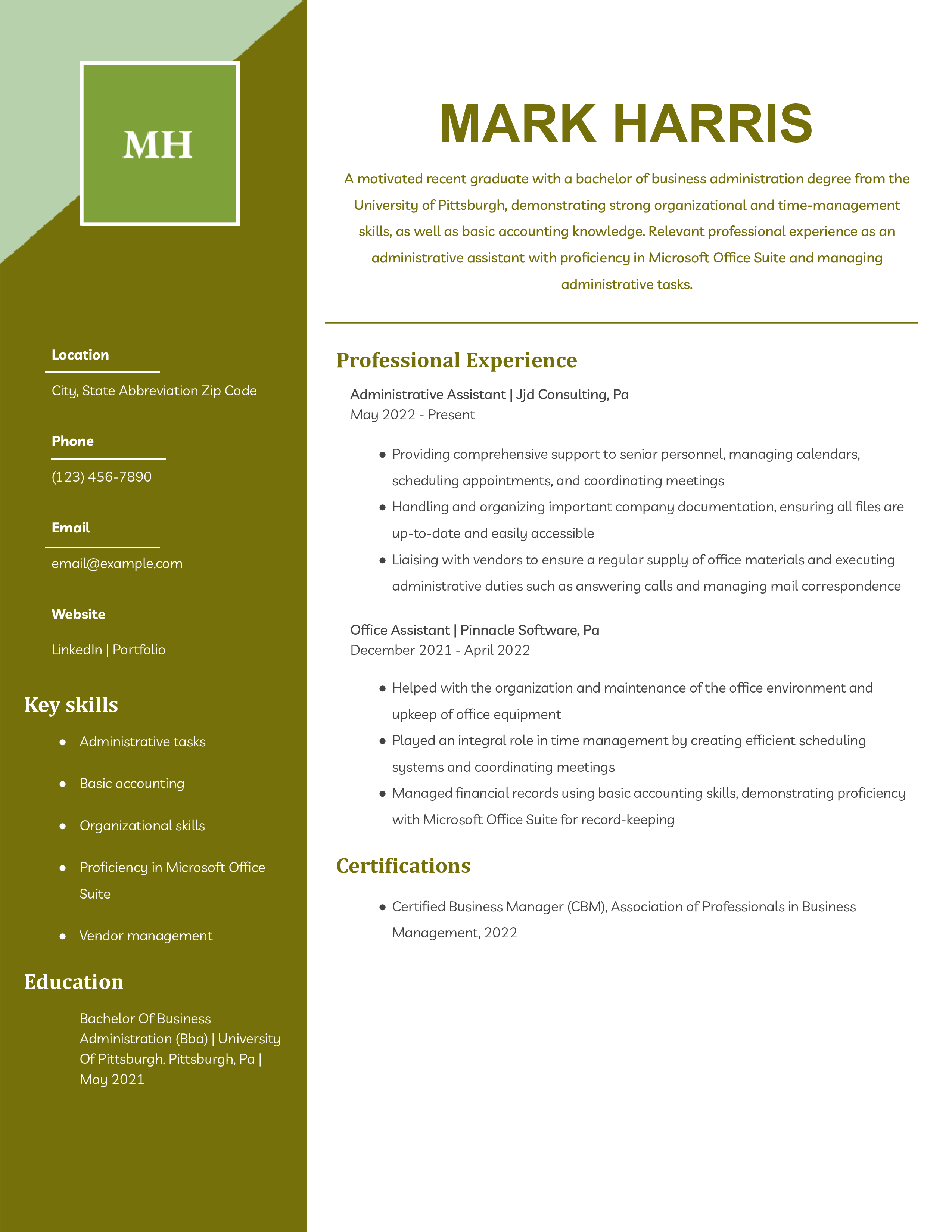 Office Manager Resume Examples - Entry Level Office Manager Resume Example.pdf 