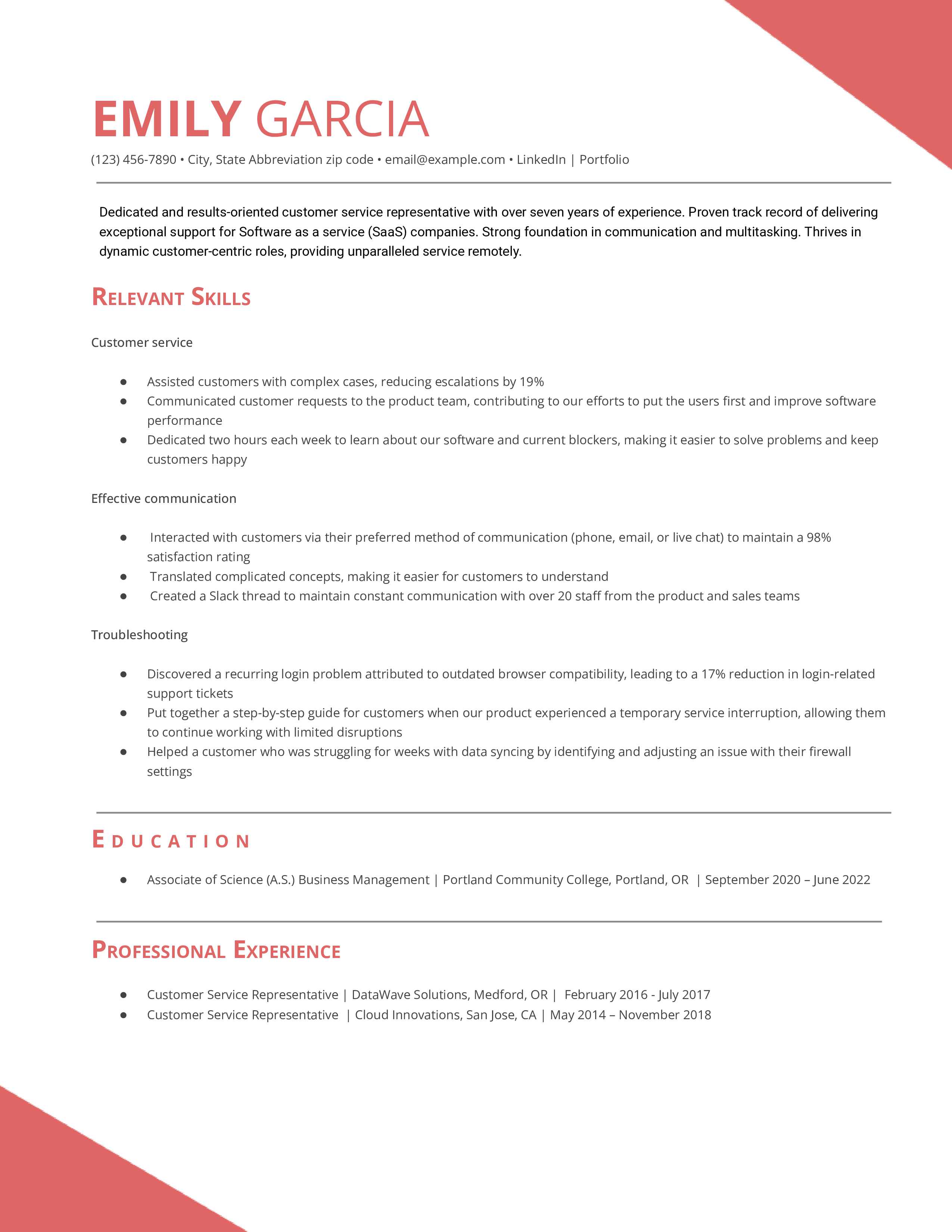 Functional Resume Templates and Examples for 2025