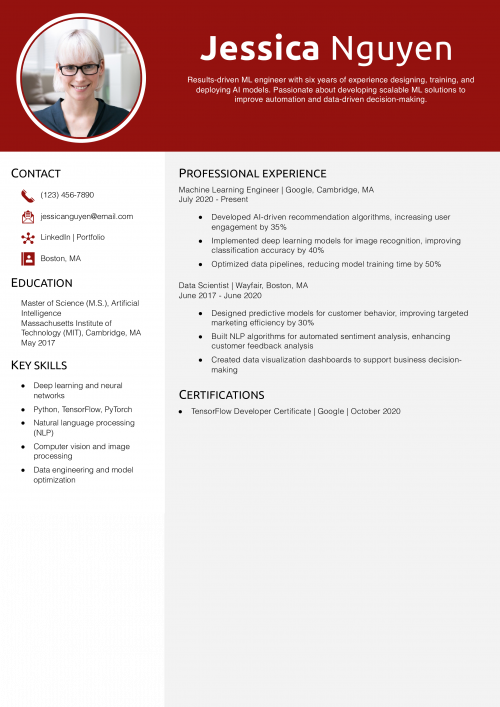   Machine Learning Engineer