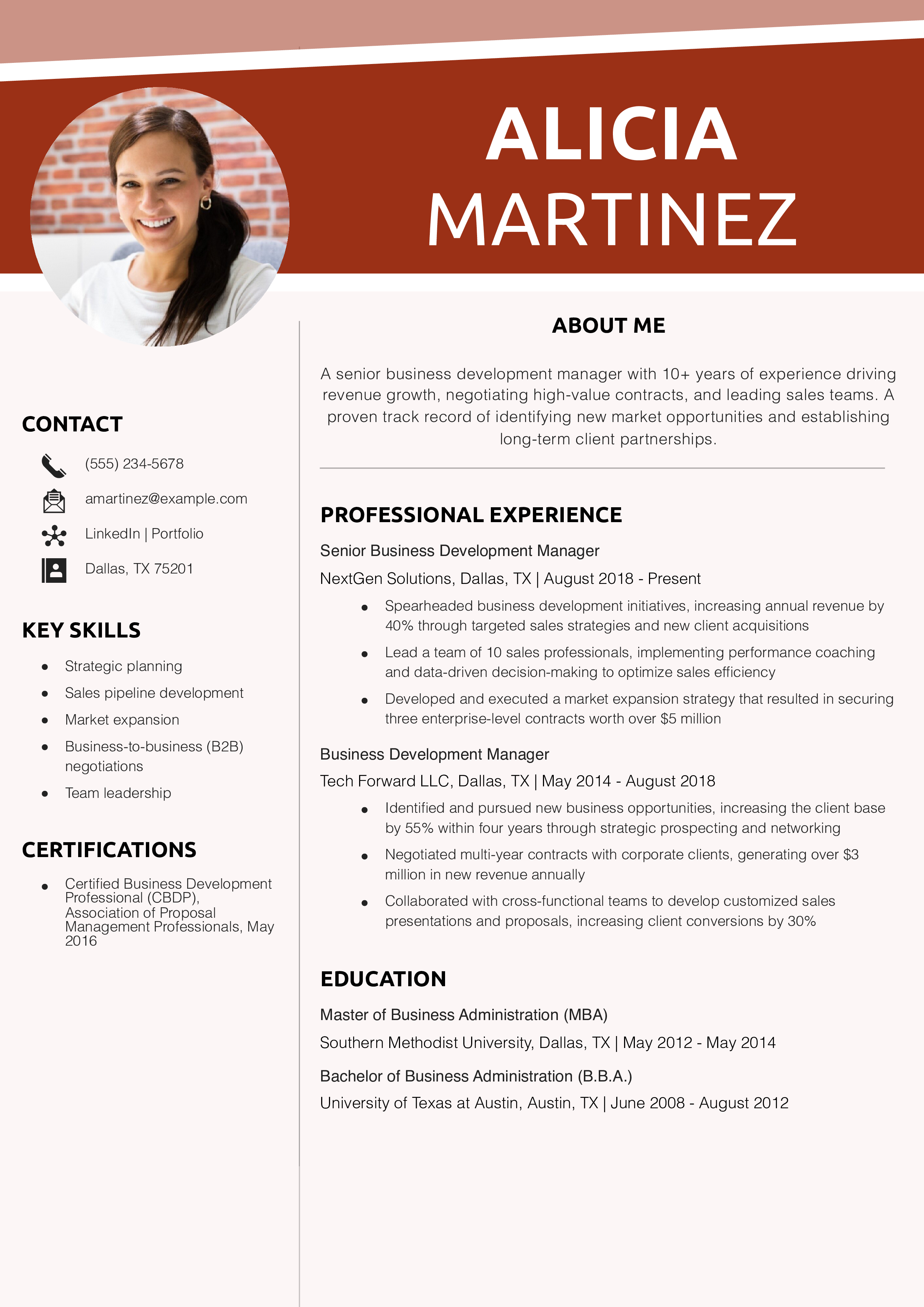 Senior Business Development Manager