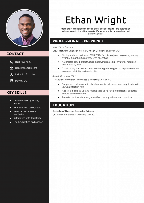 Junior cloud network engineer