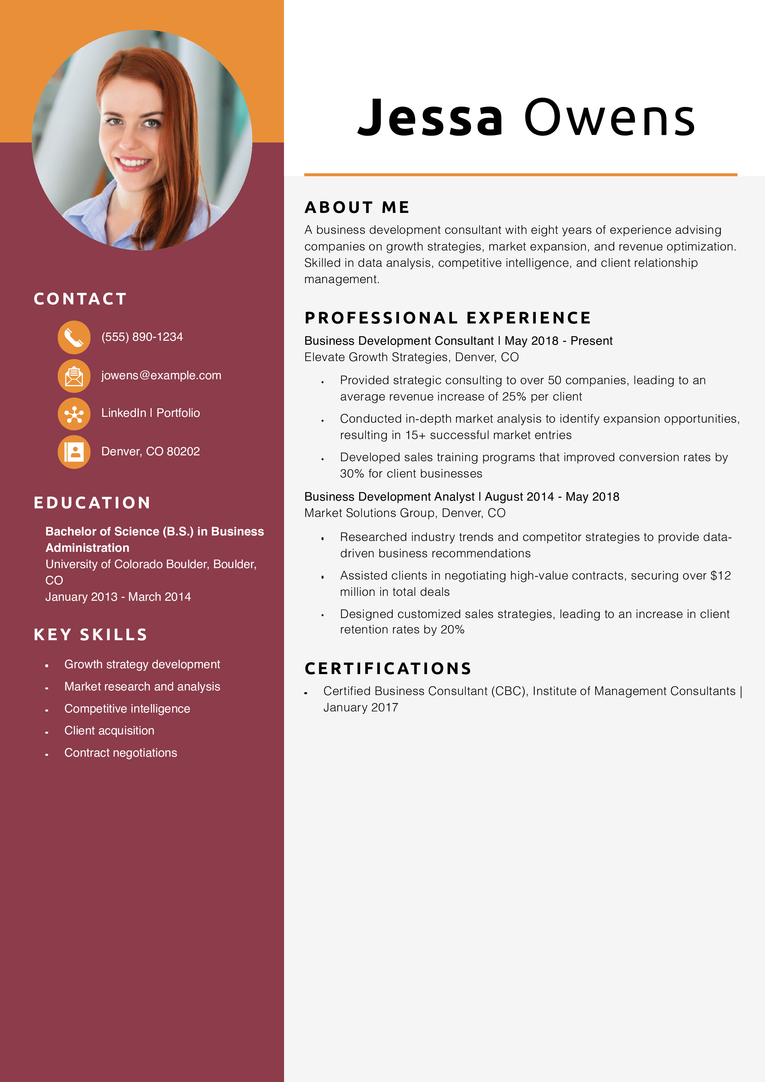 Business Development Consultant