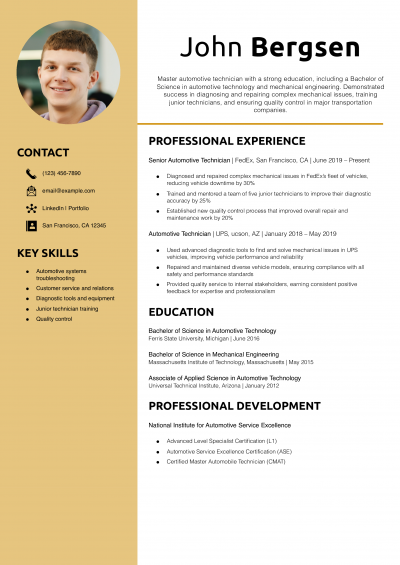 Master Automotive Technician