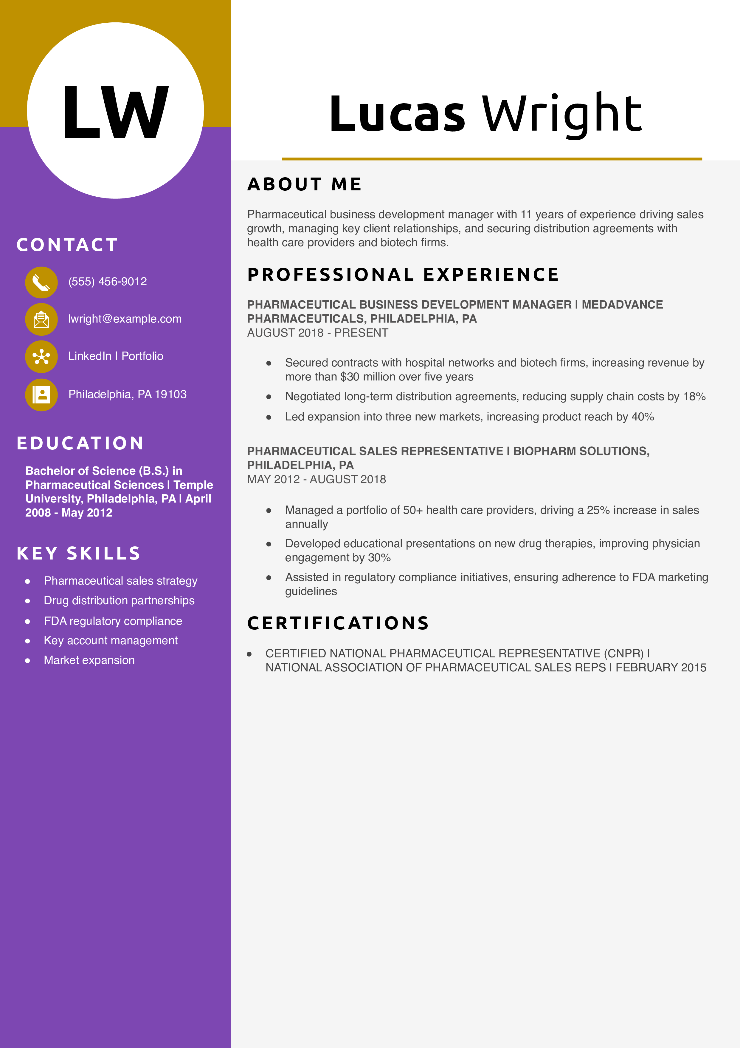 Pharmaceutical Business Development Manager