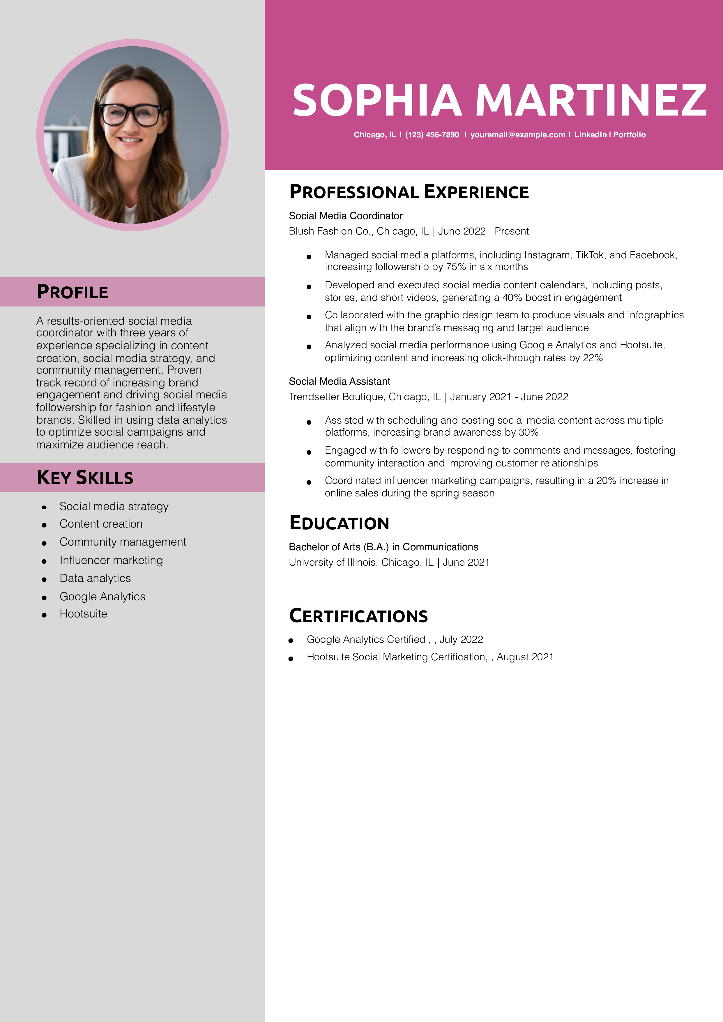 Social Media Coordinator