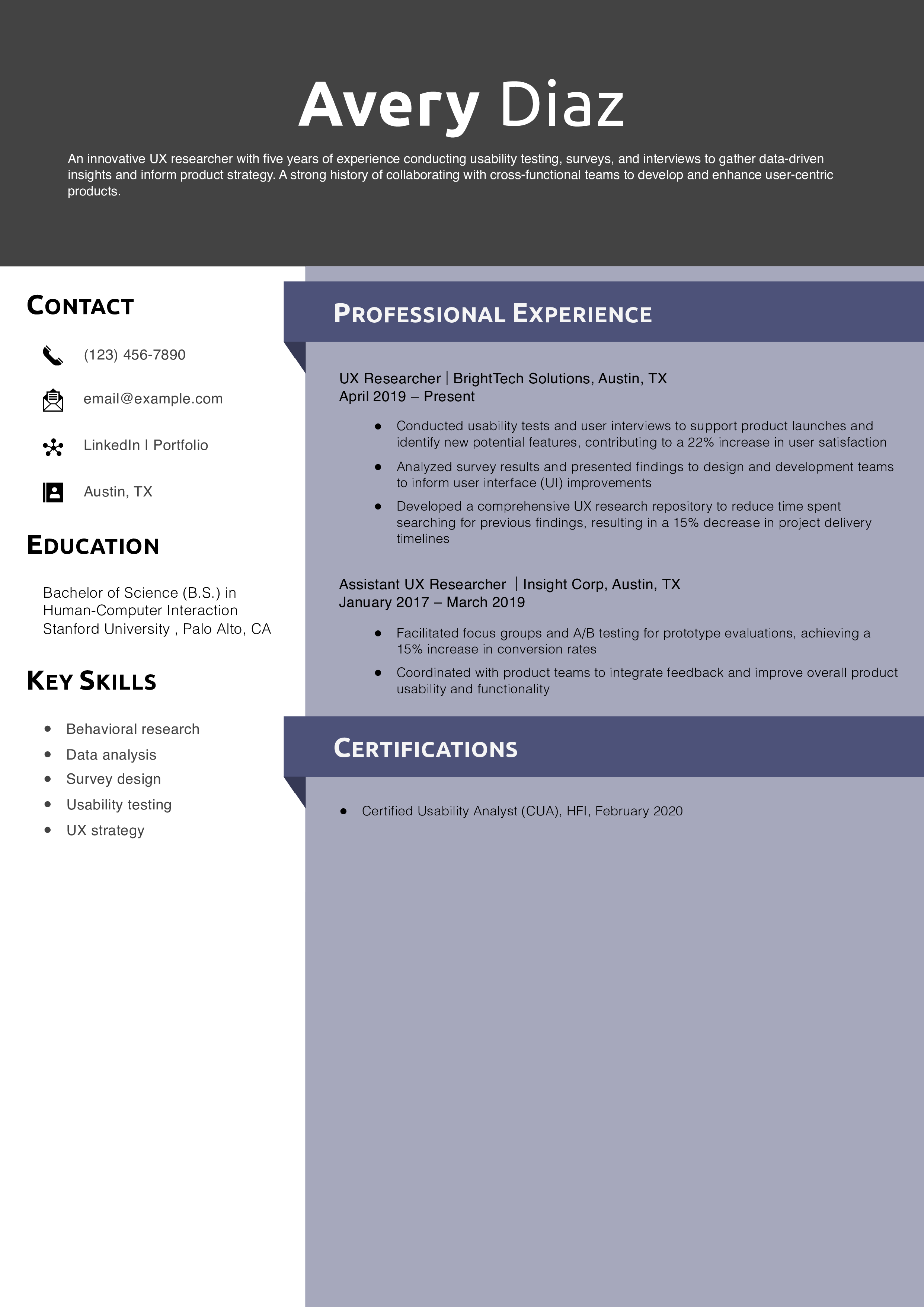 User Experience Researcher