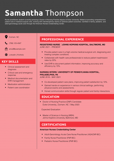 Nurse Practitioner Student