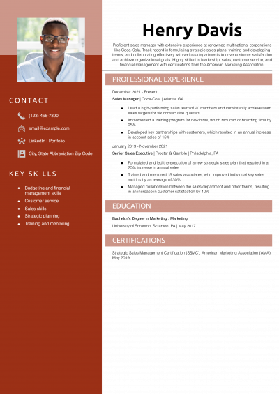 Mid-Level Sales Manager