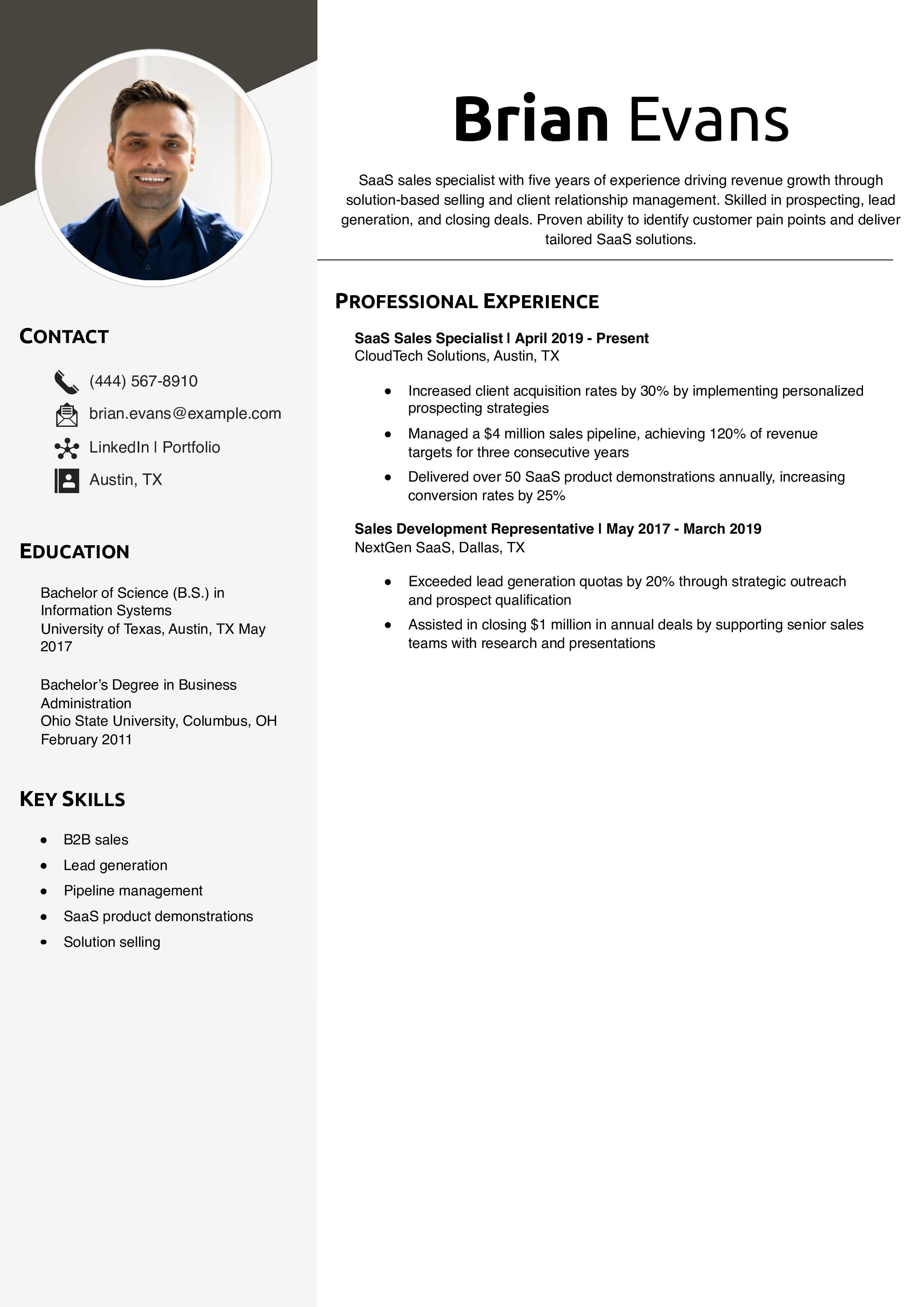 SaaS Sales Specialist