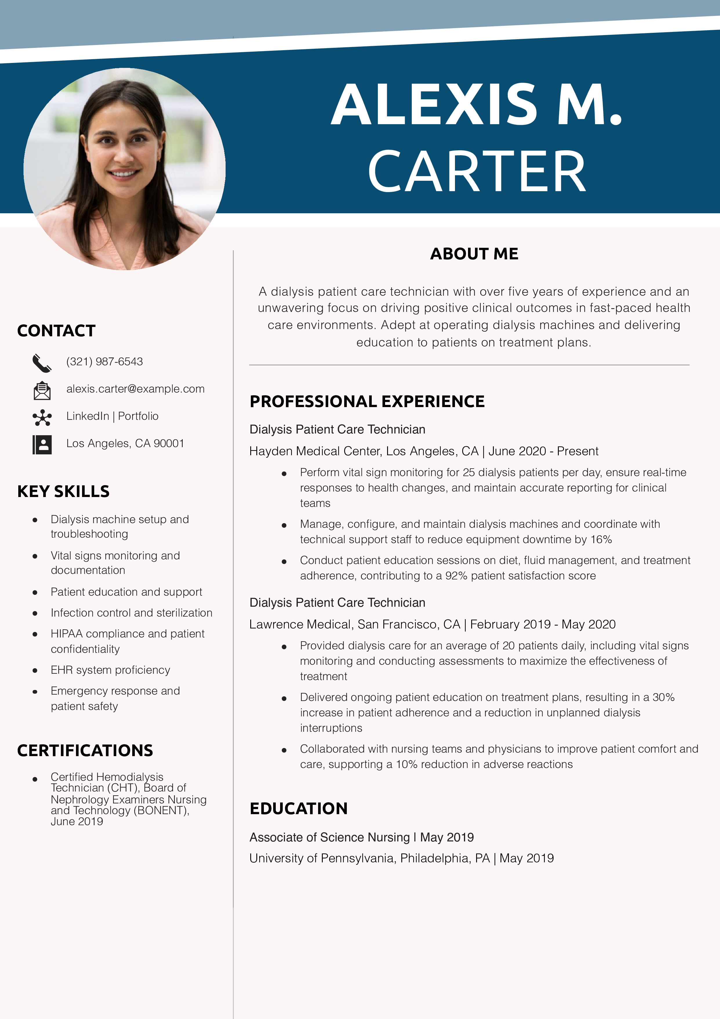 Dialysis Patient Care Technician