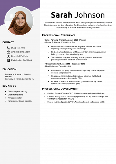 Certified Personal Trainer