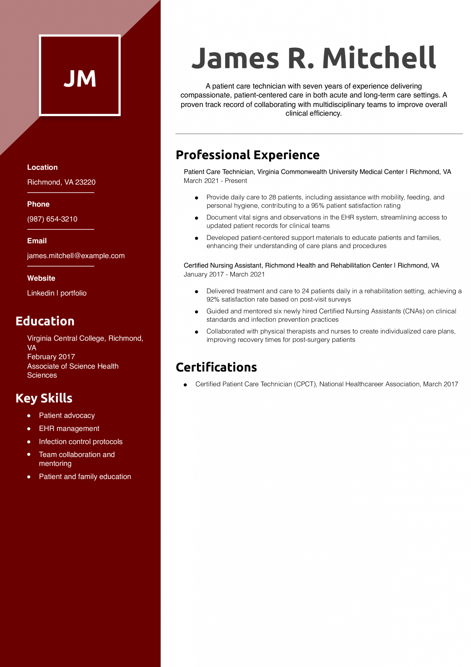 Patient Care Technician