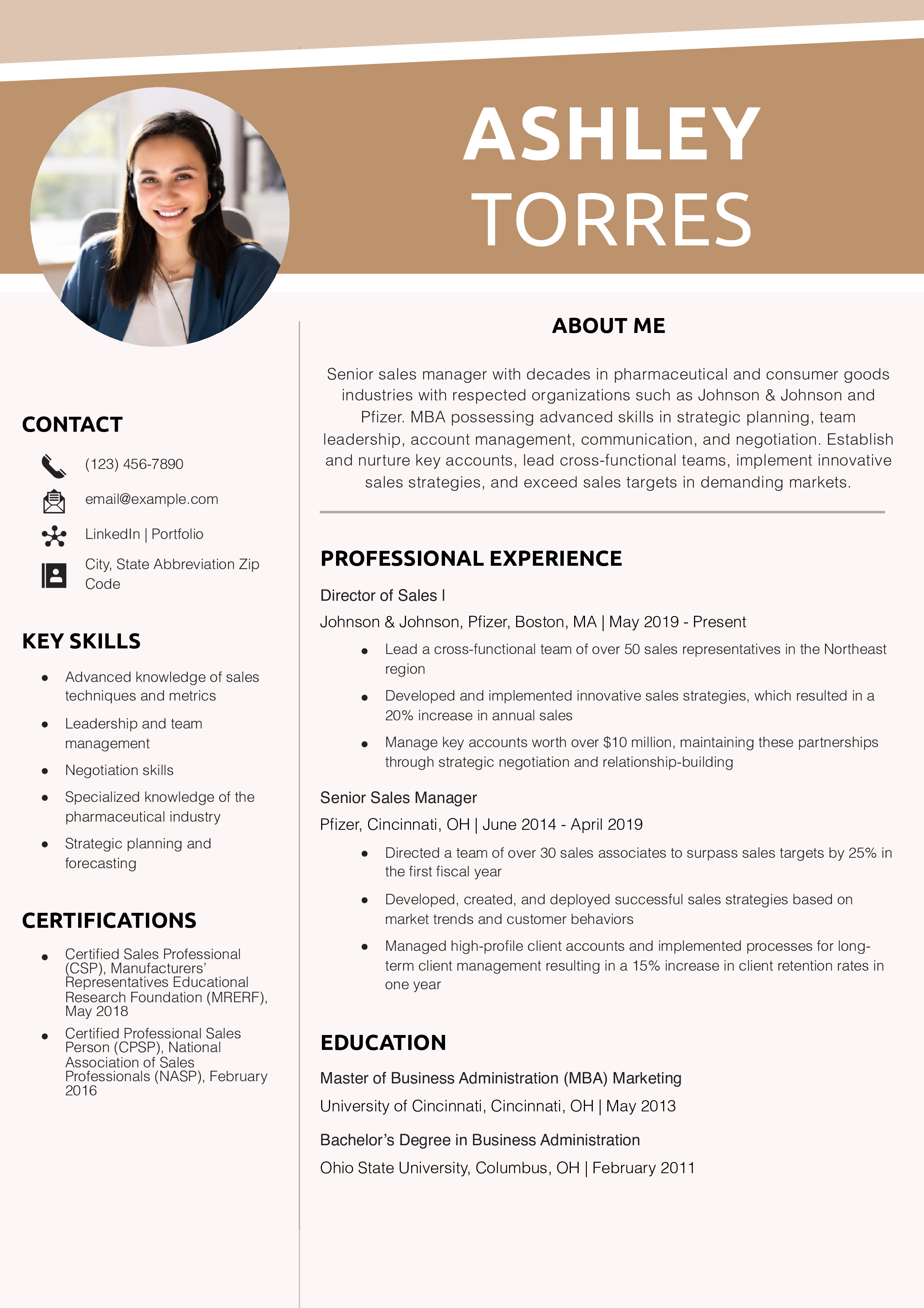 Senior-Level Sales Manager