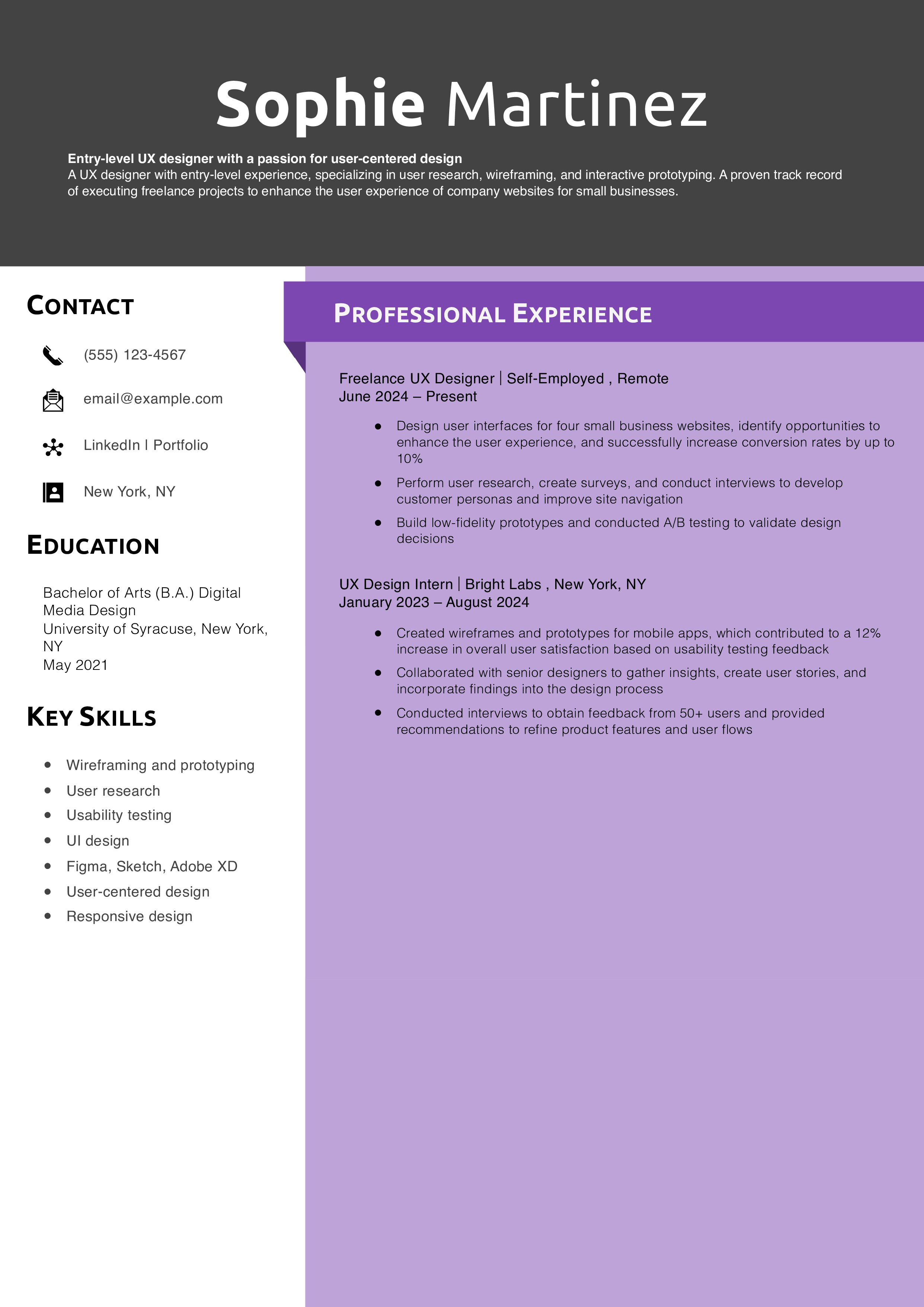 Entry-Level UX Designer