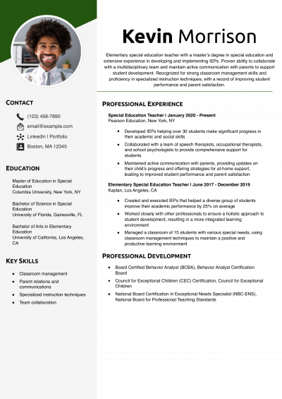 Elementary Special Education Teacher