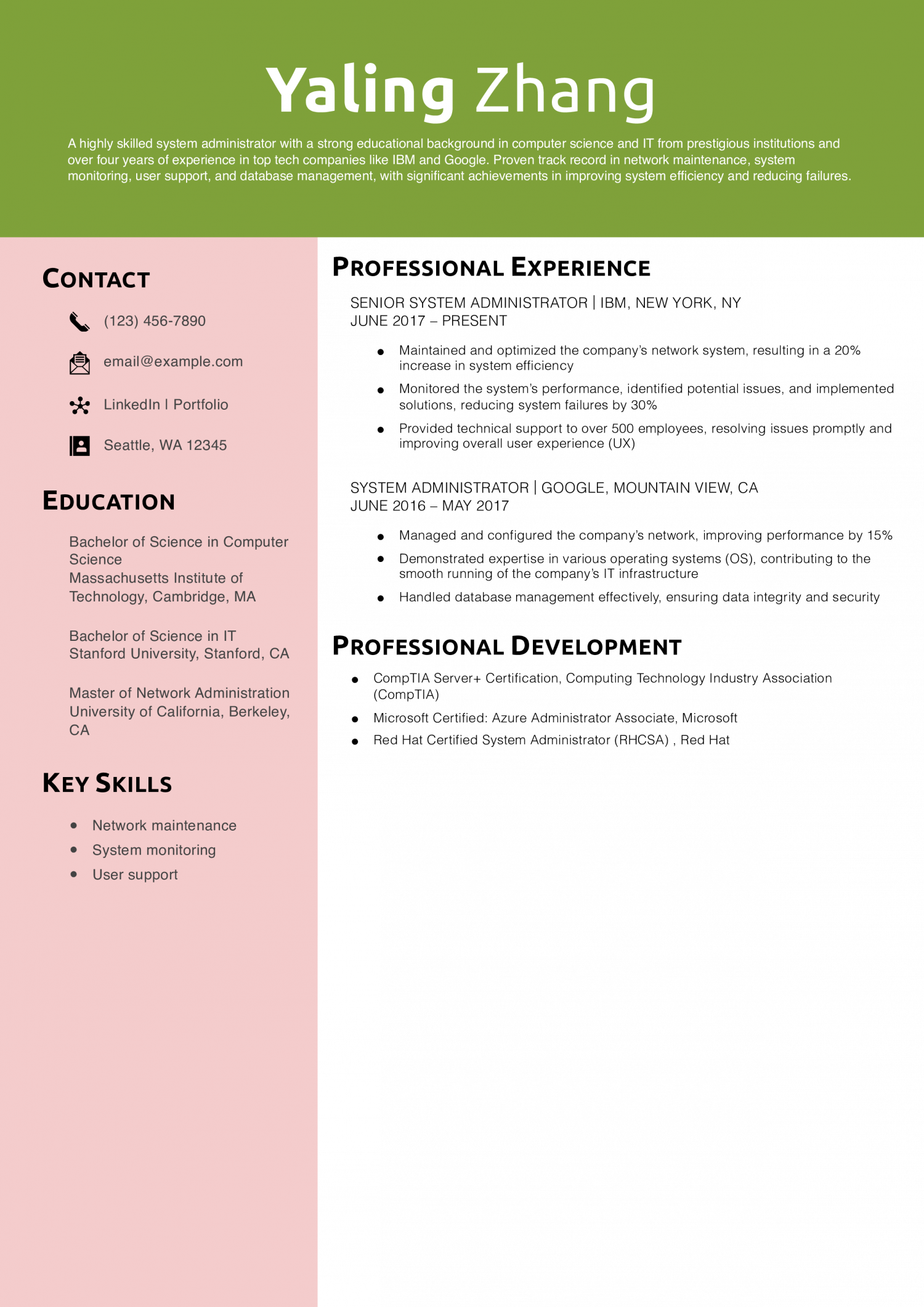 System Administrator