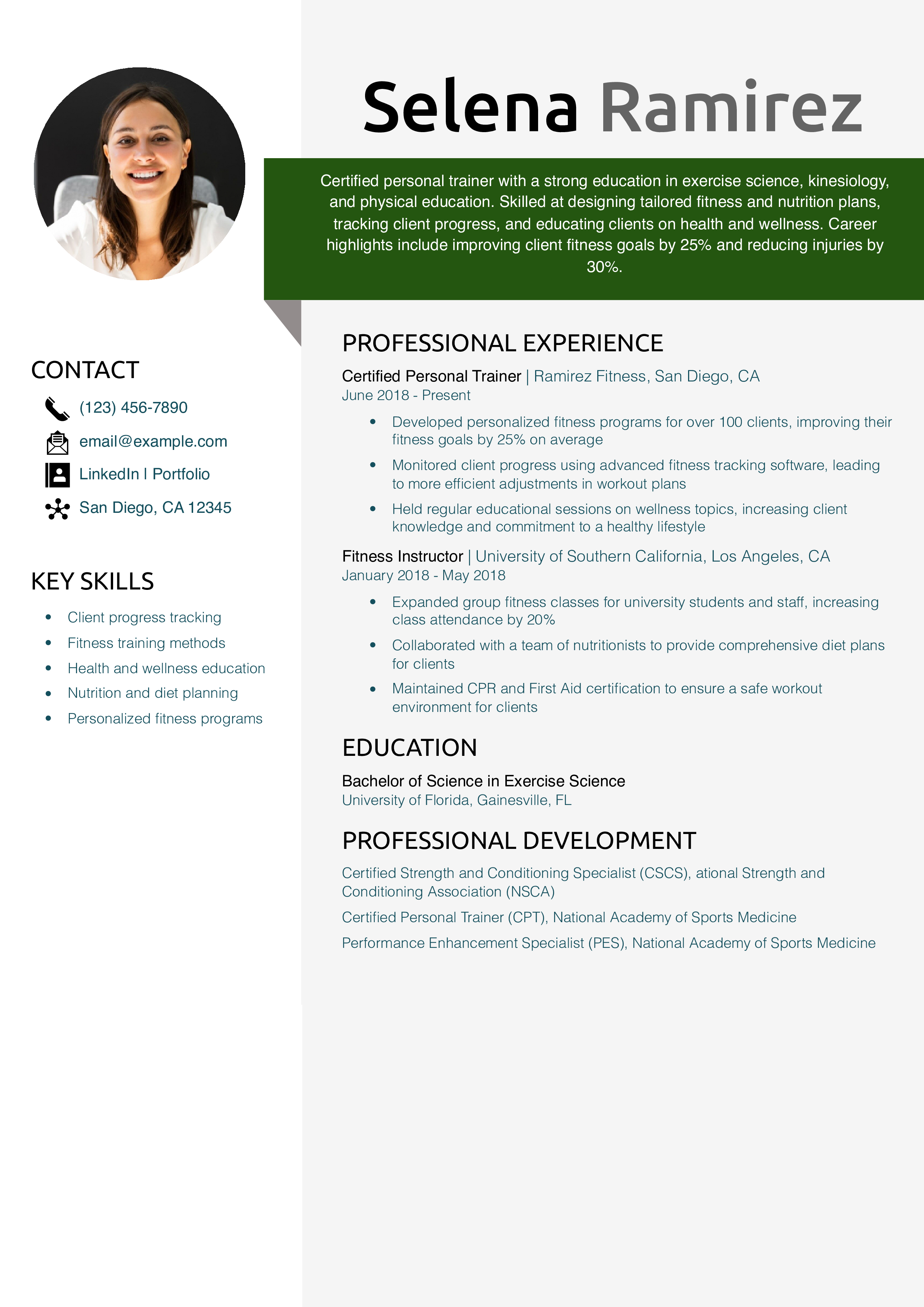 Freelance Personal Trainer