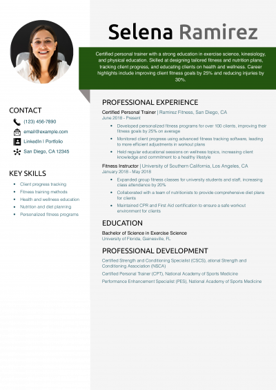 Freelance Personal Trainer