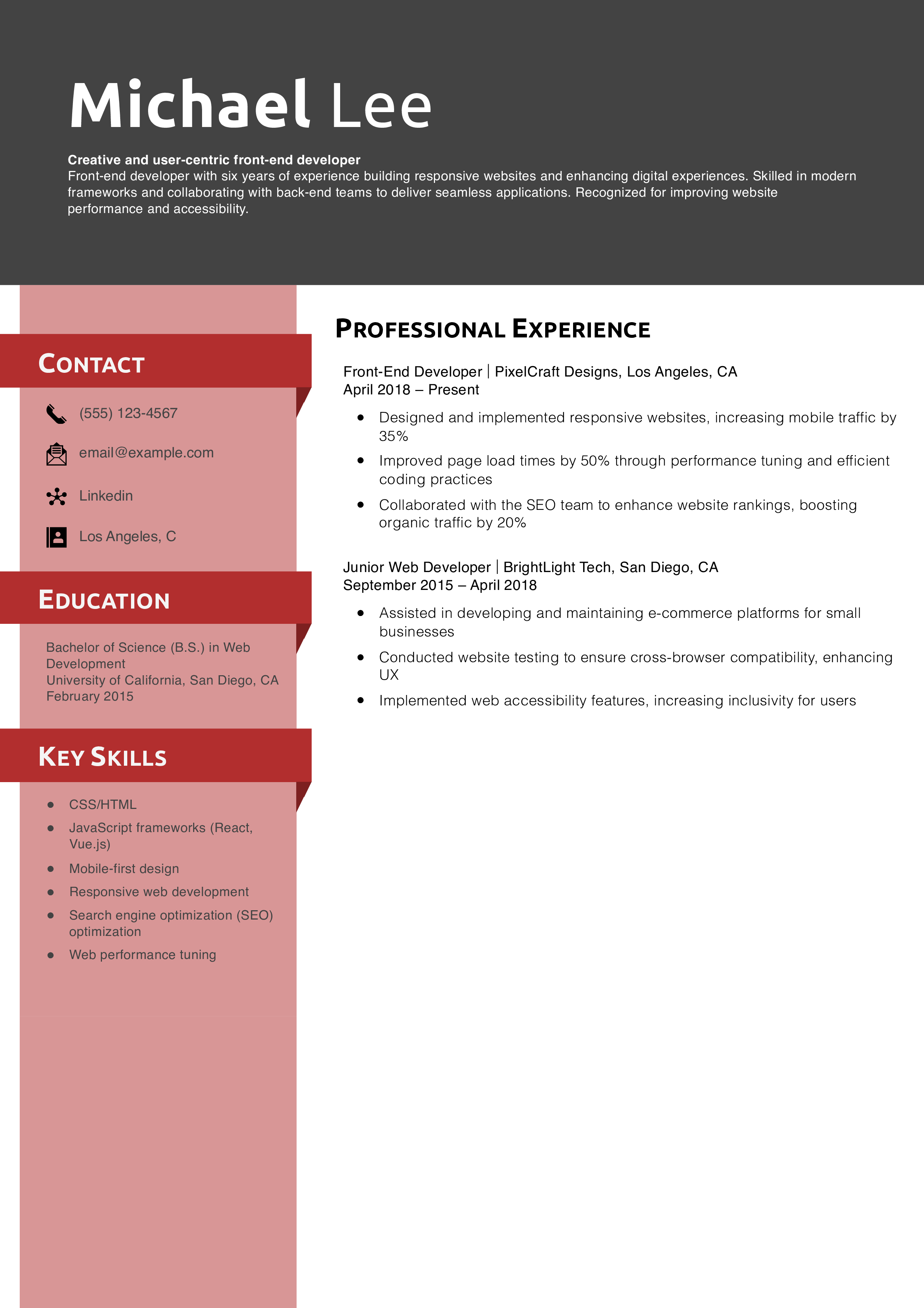 Front-End Developer