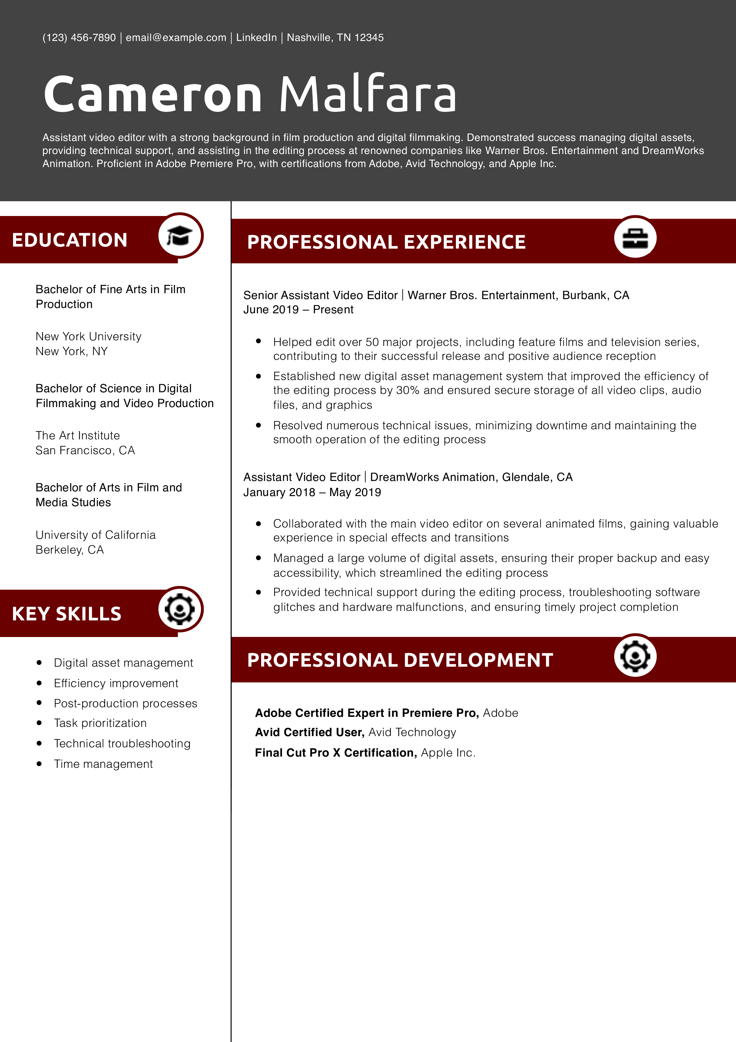 Assistant video editor