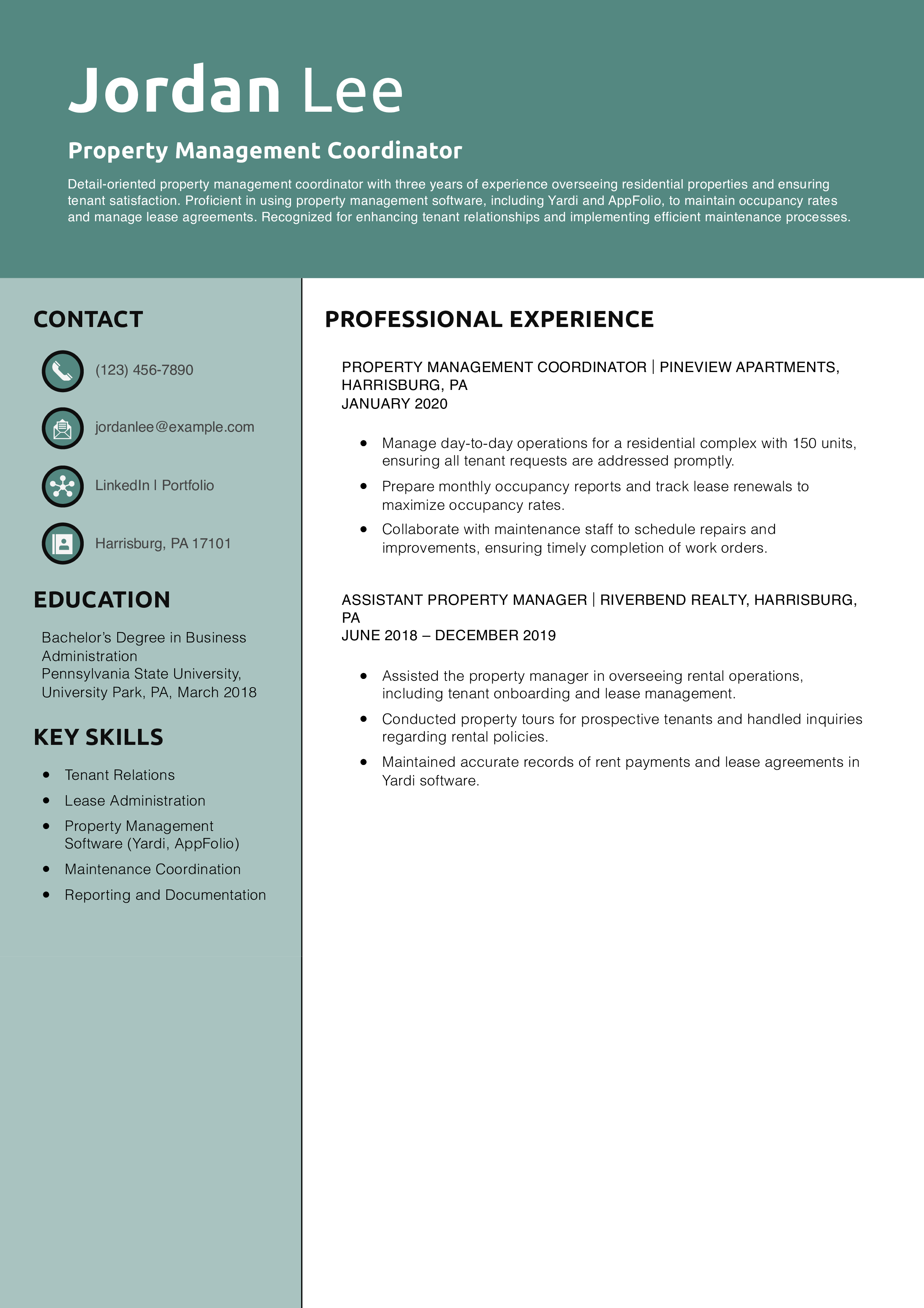Property Management Coordinator