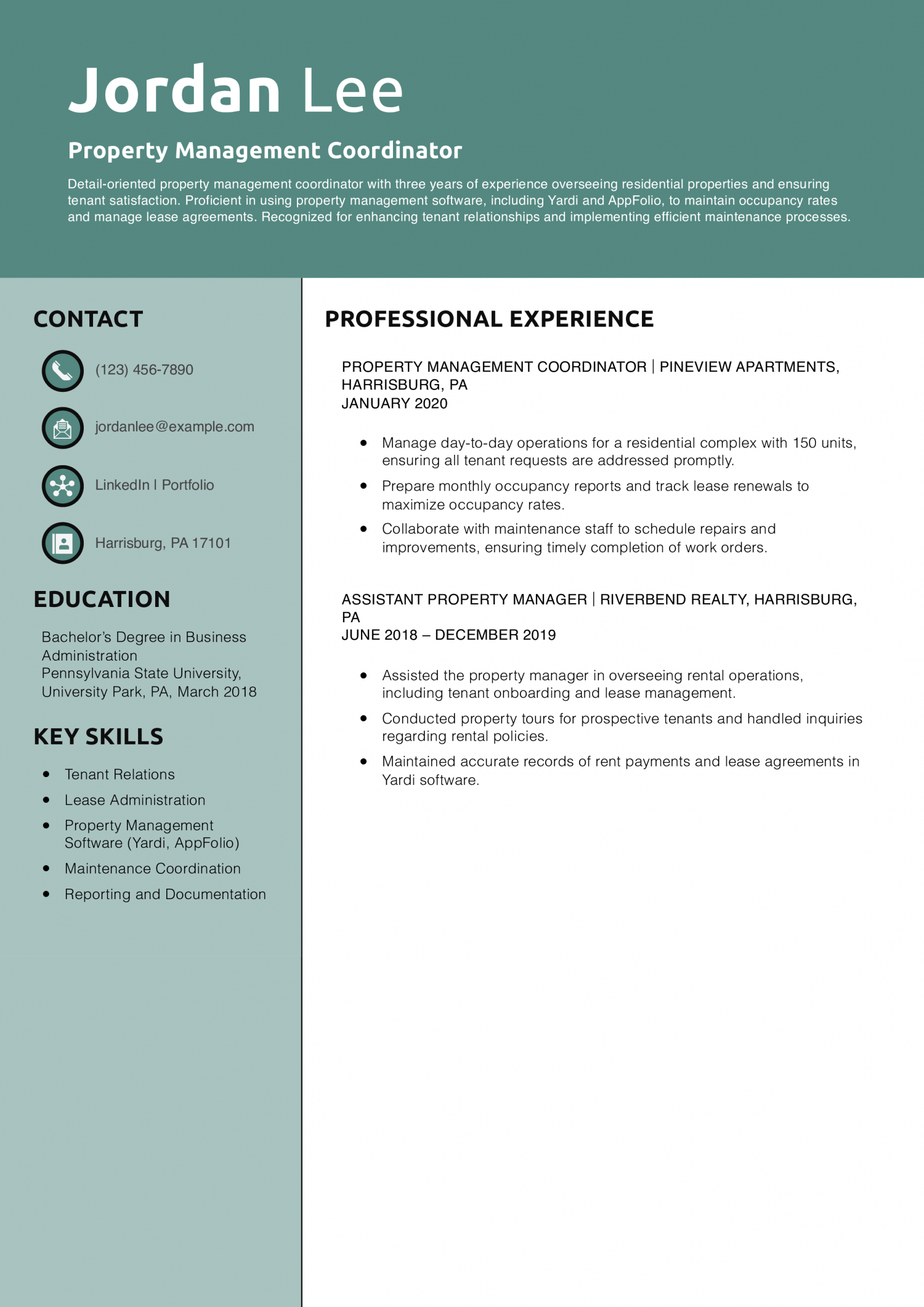 Property Management Coordinator