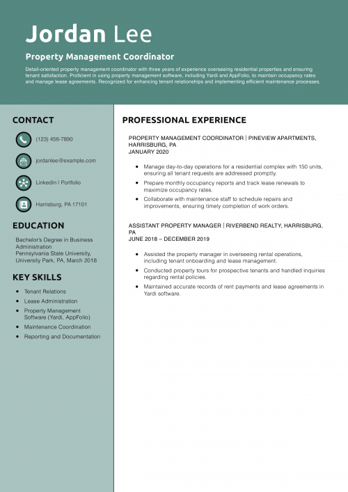 Property Management Coordinator