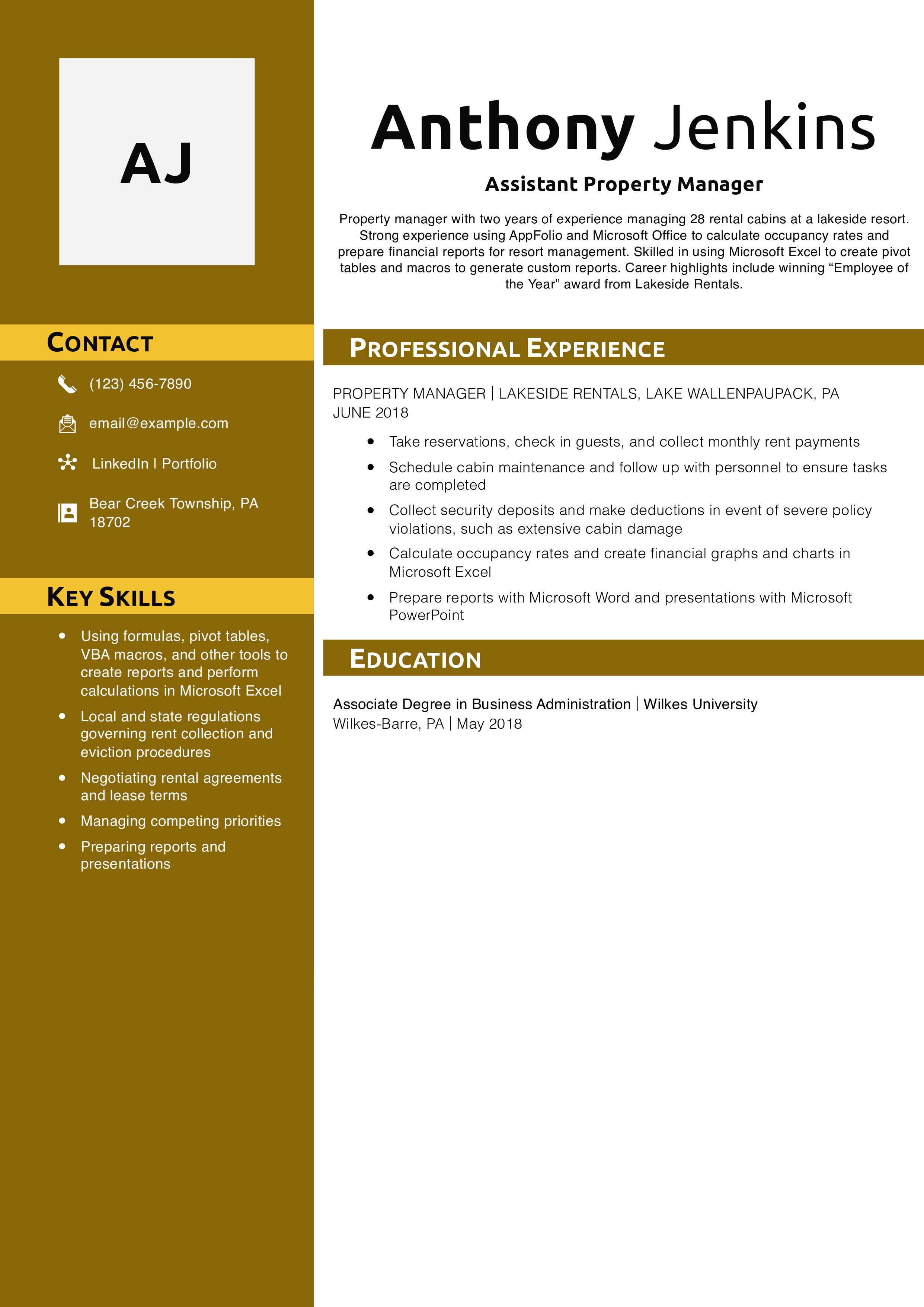 Assistant Property Manager