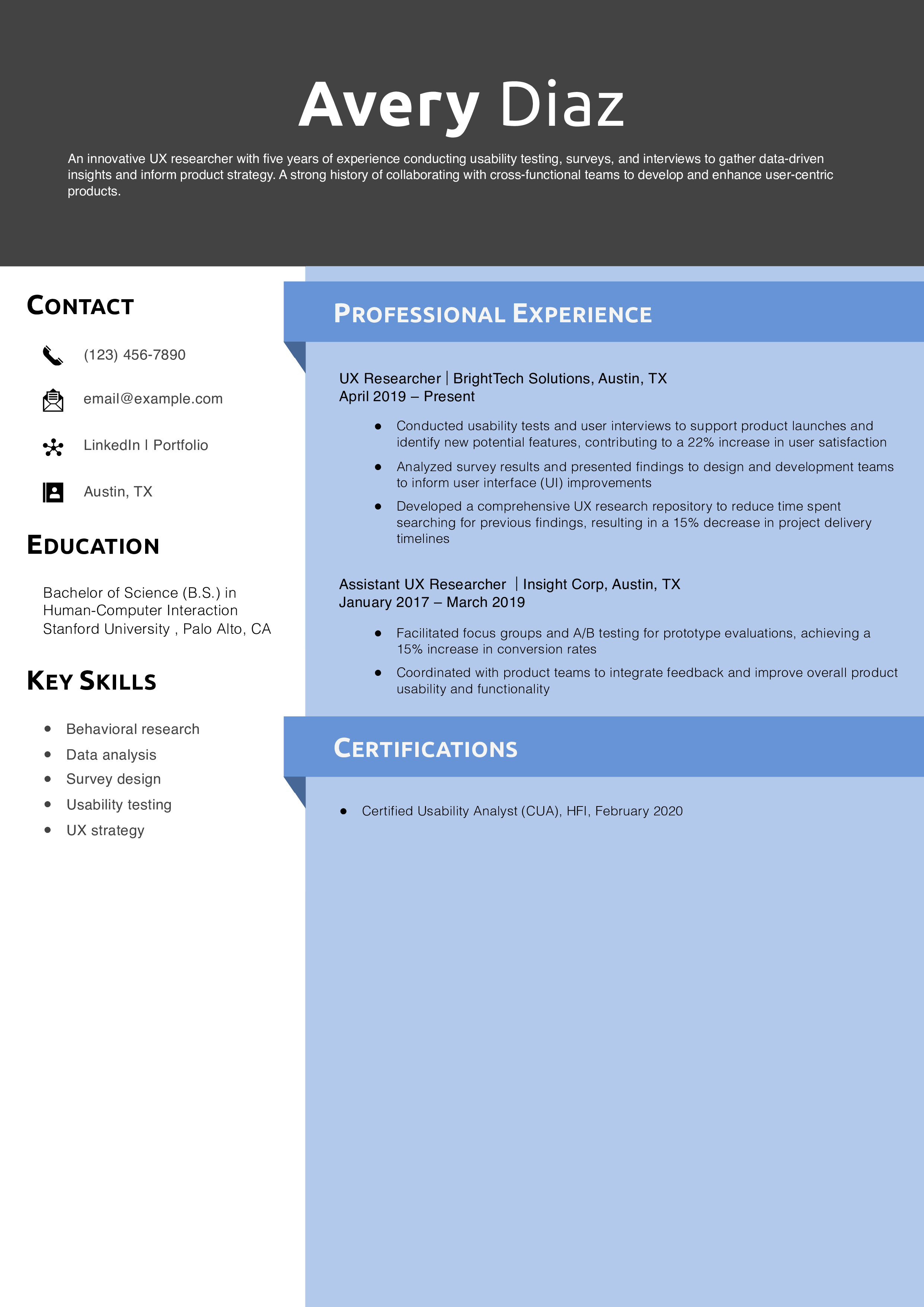 User Experience Researcher