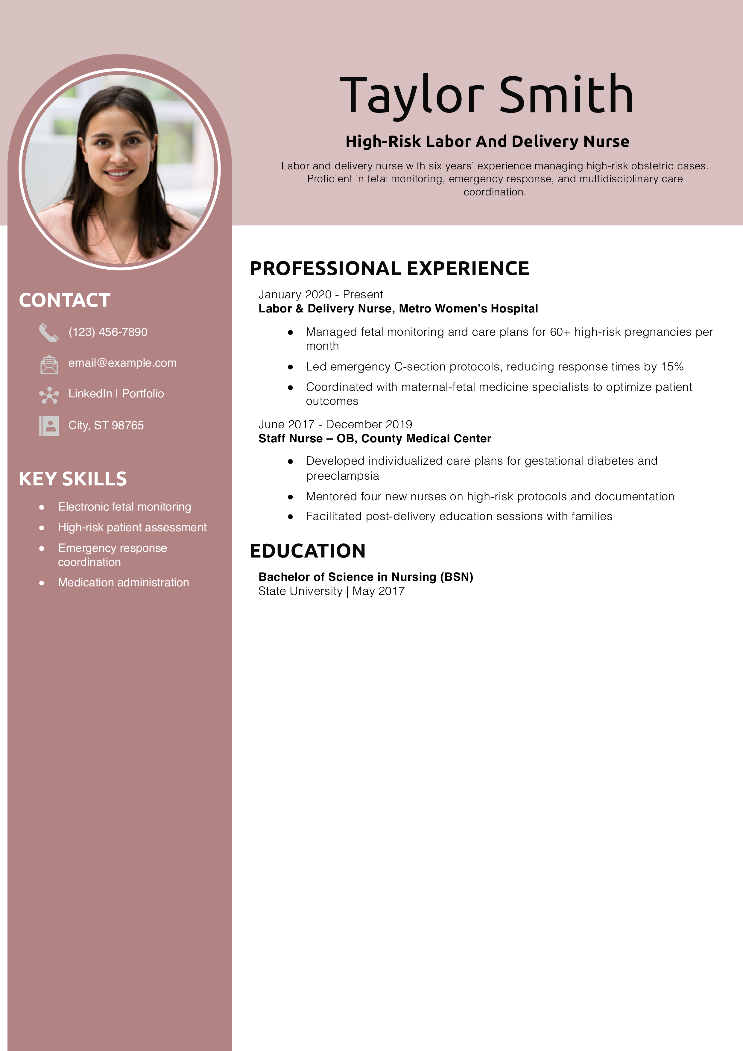 20 Best Labor and Delivery Resume - 4830035 High Risk Labor And Delivery Nurse Resume.pdf  resume templat e