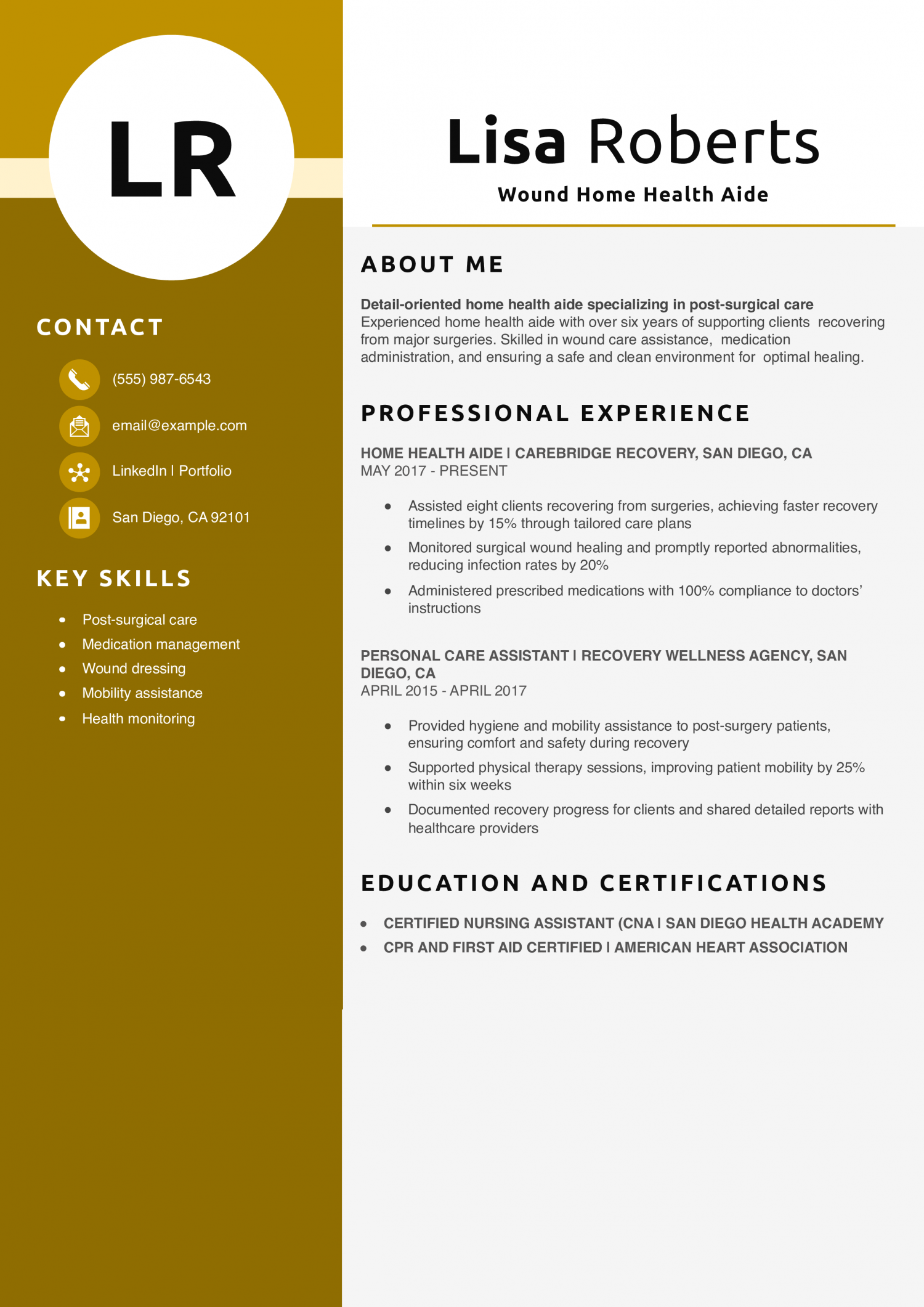 Wound Home Health Aide