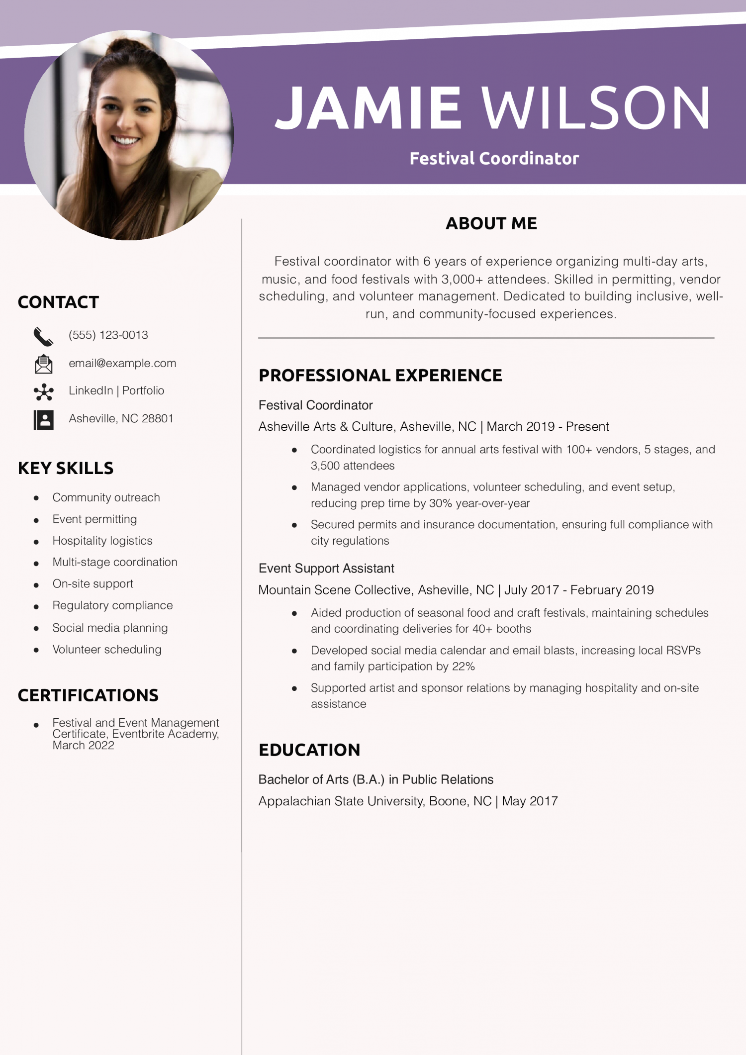 Festival Coordinator