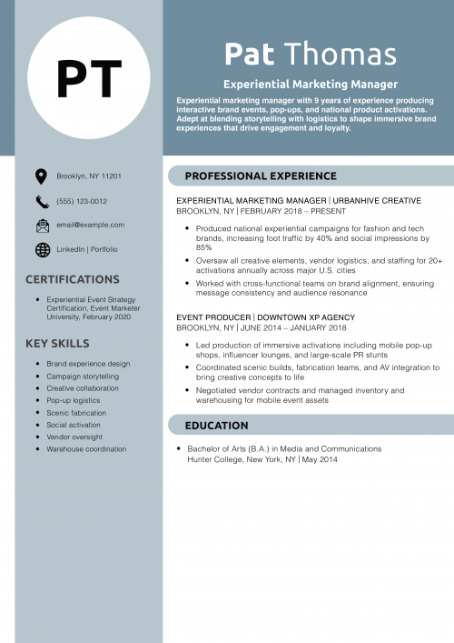 Experiential Marketing Manager